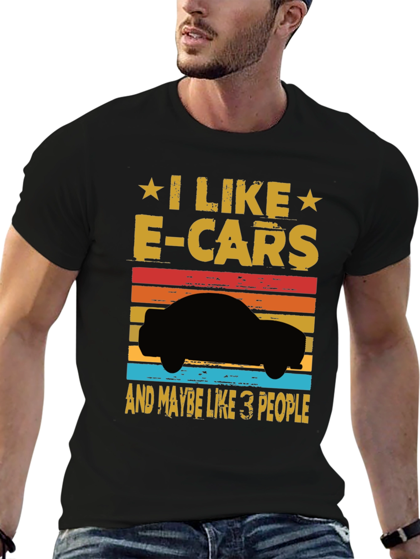 I Like E-Cars Graphic T-Shirt