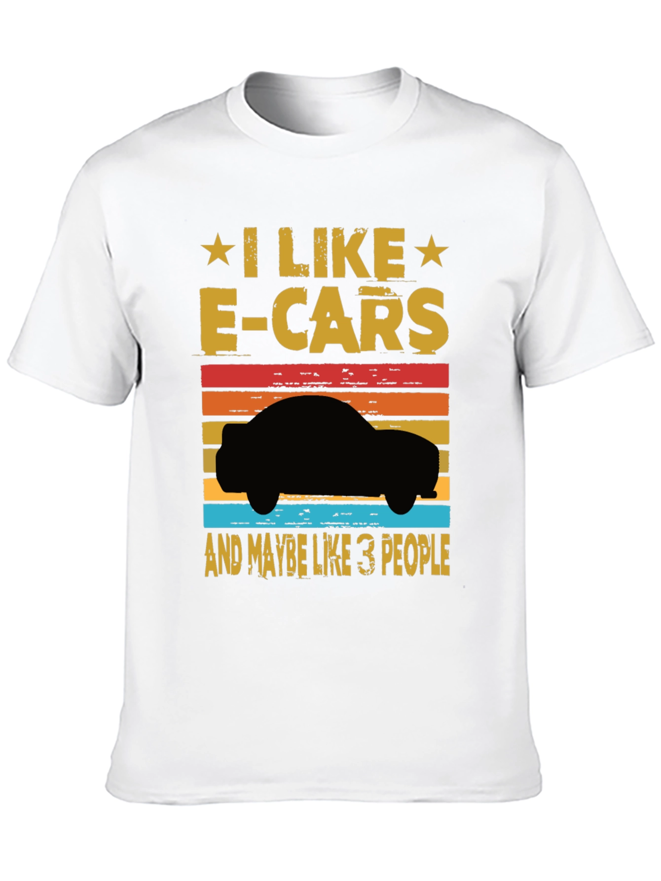 I Like E-Cars Graphic T-Shirt