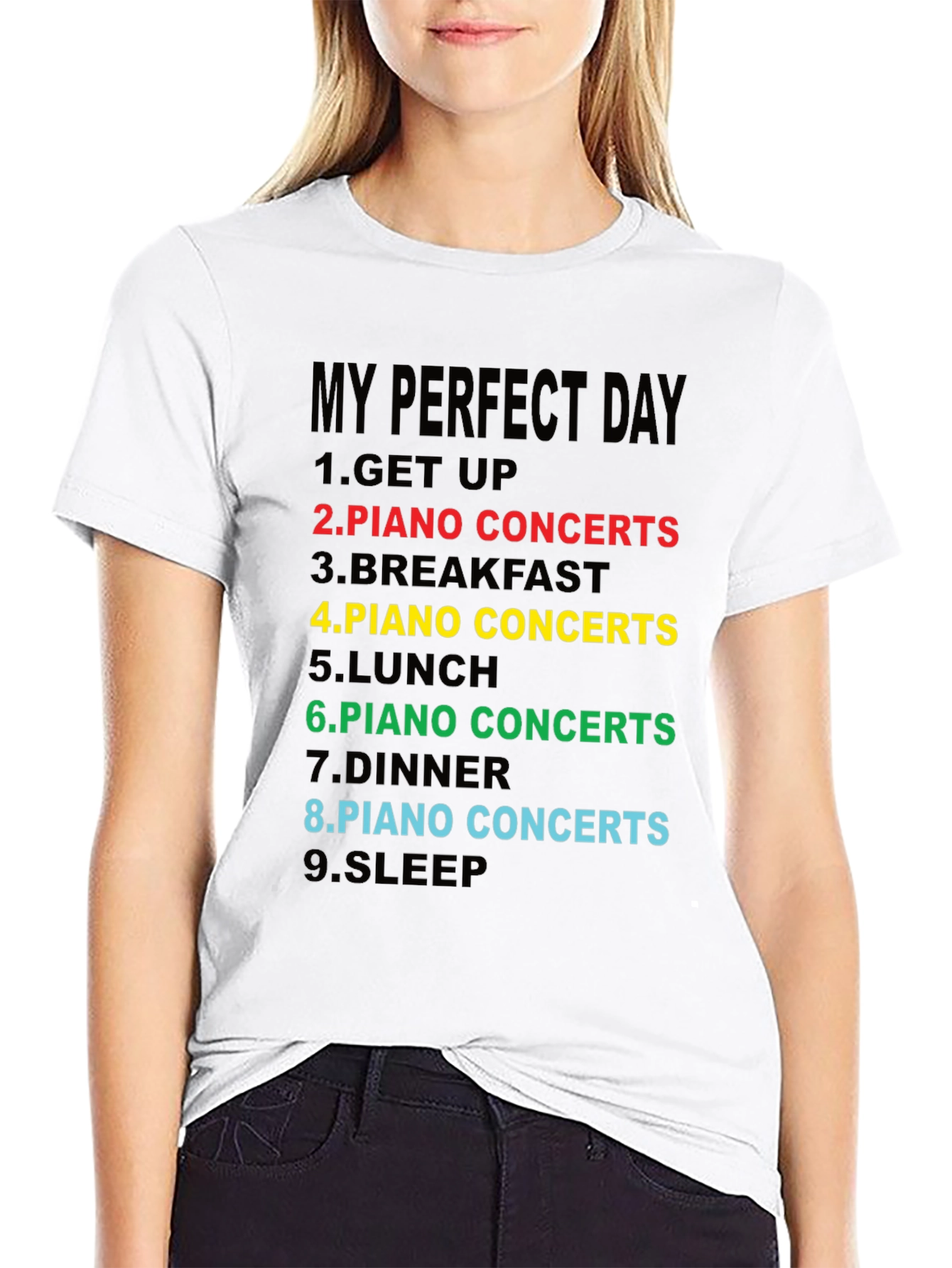 My Perfect Day Piano Concerts T-Shirt