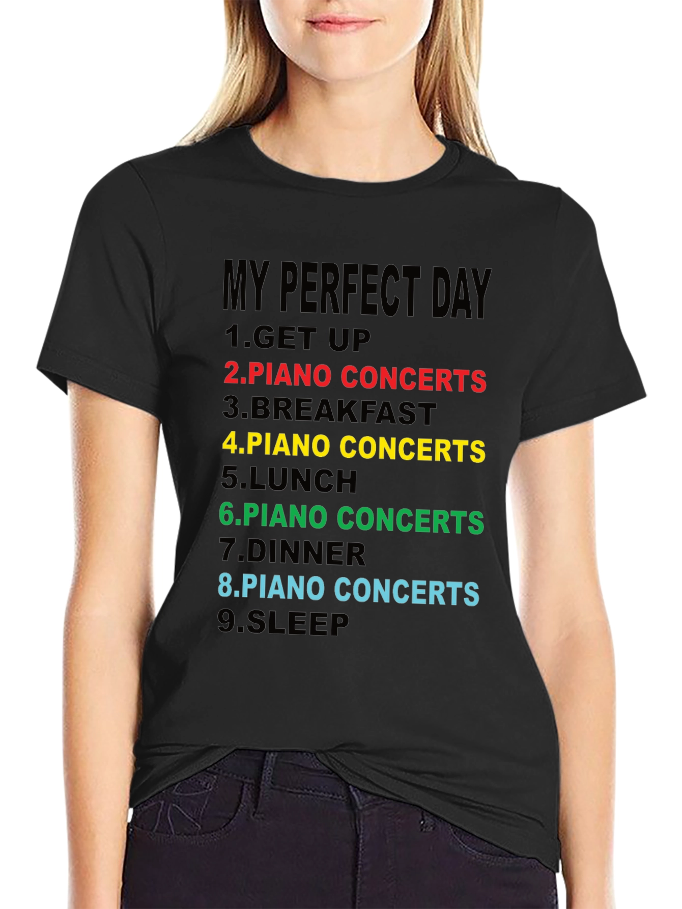 My Perfect Day Piano Concerts T-Shirt