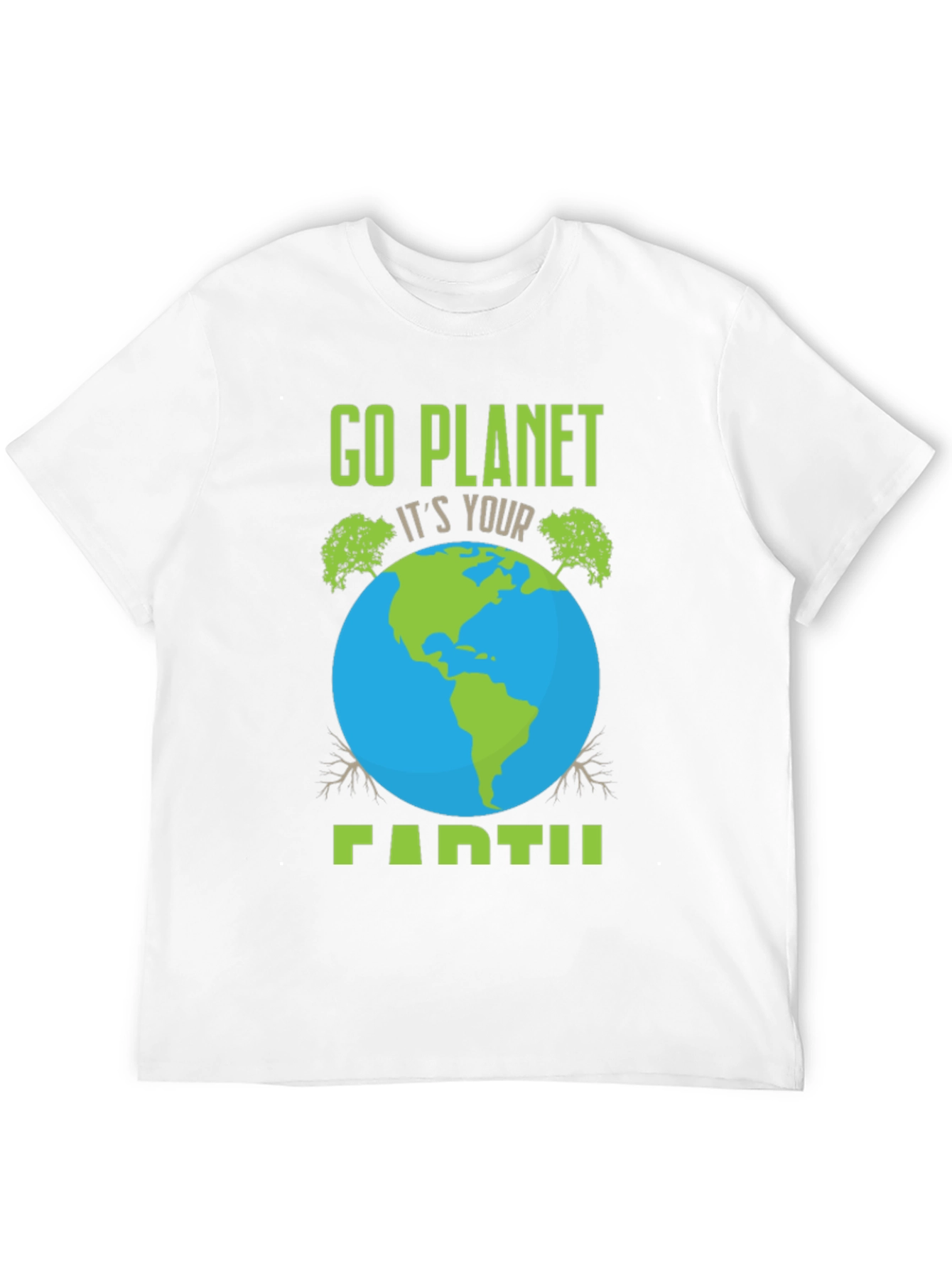 Go Planet Earth T-Shirt: Eco-Friendly Design