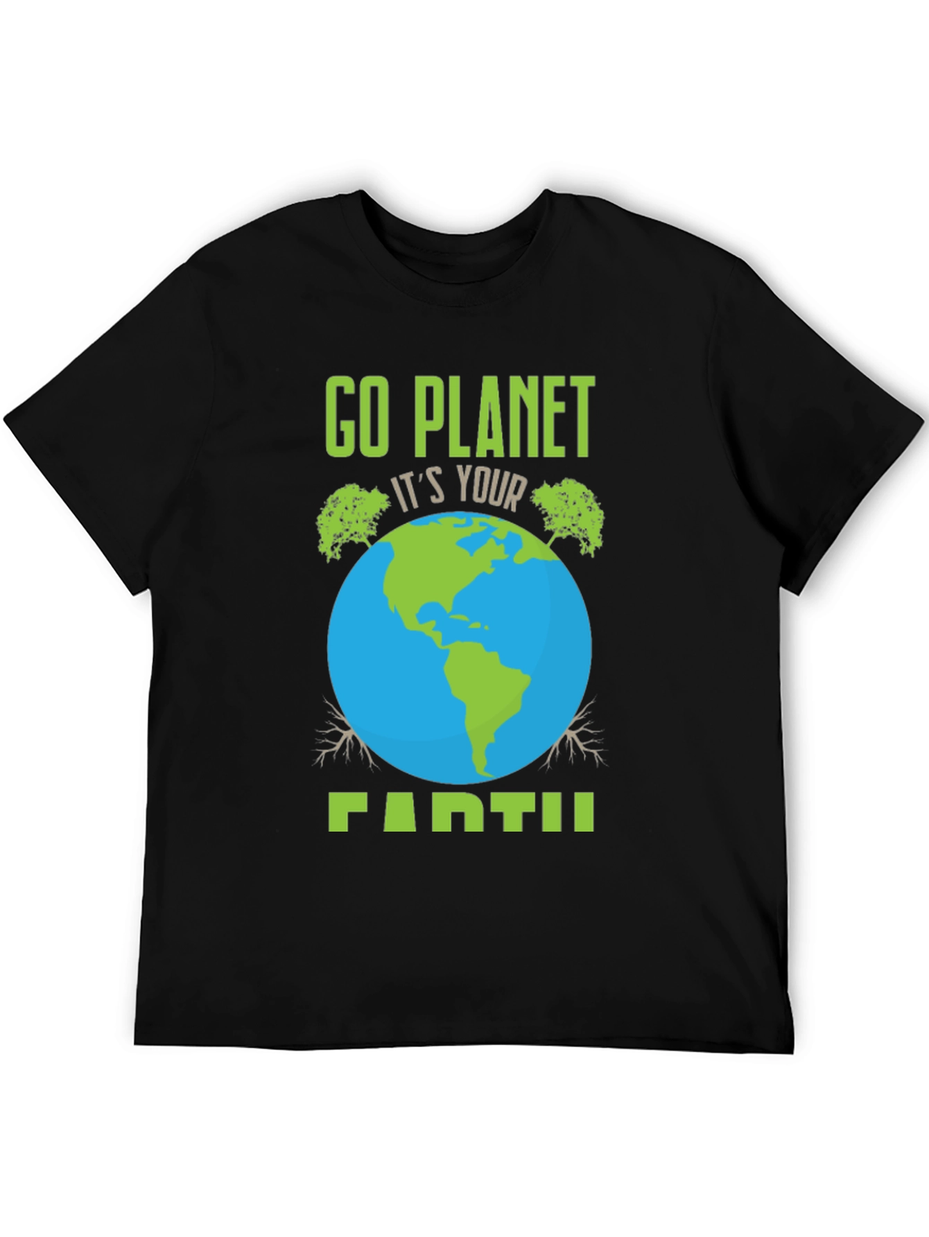 Go Planet Earth T-Shirt: Eco-Friendly Design