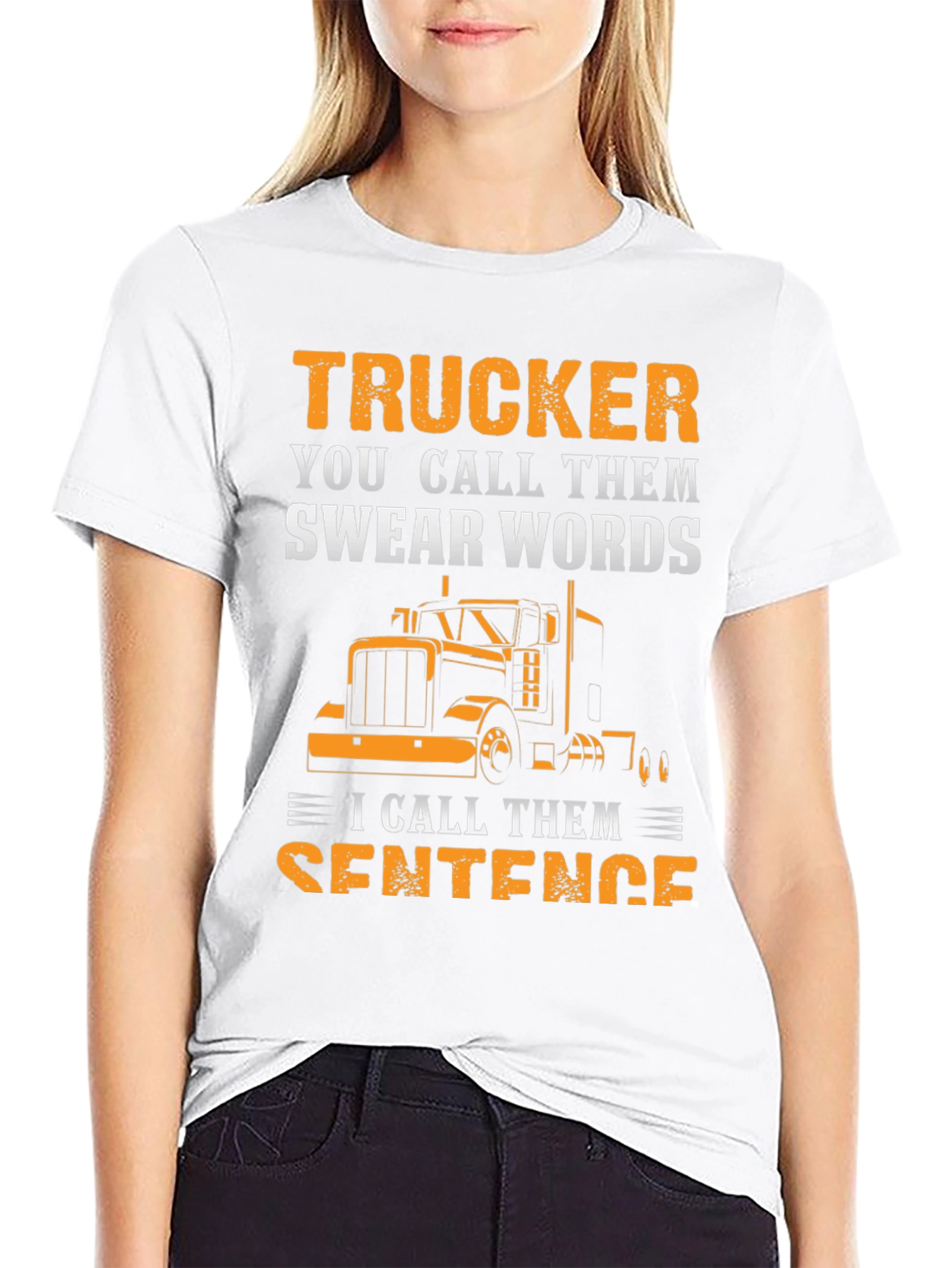 Trucker Swear Words T-Shirt