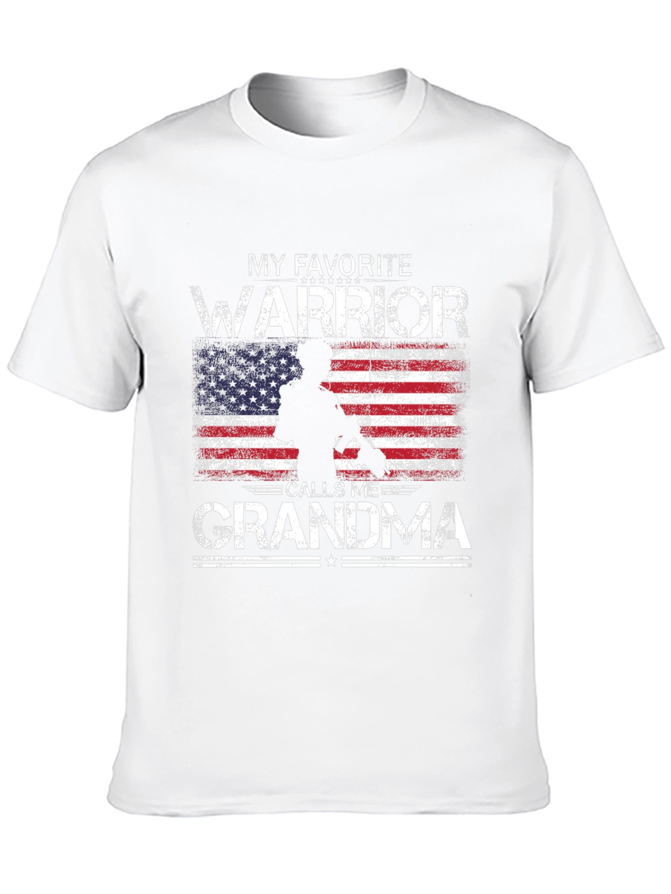 My Favorite Warrior Calls Me Grandma T-Shirt