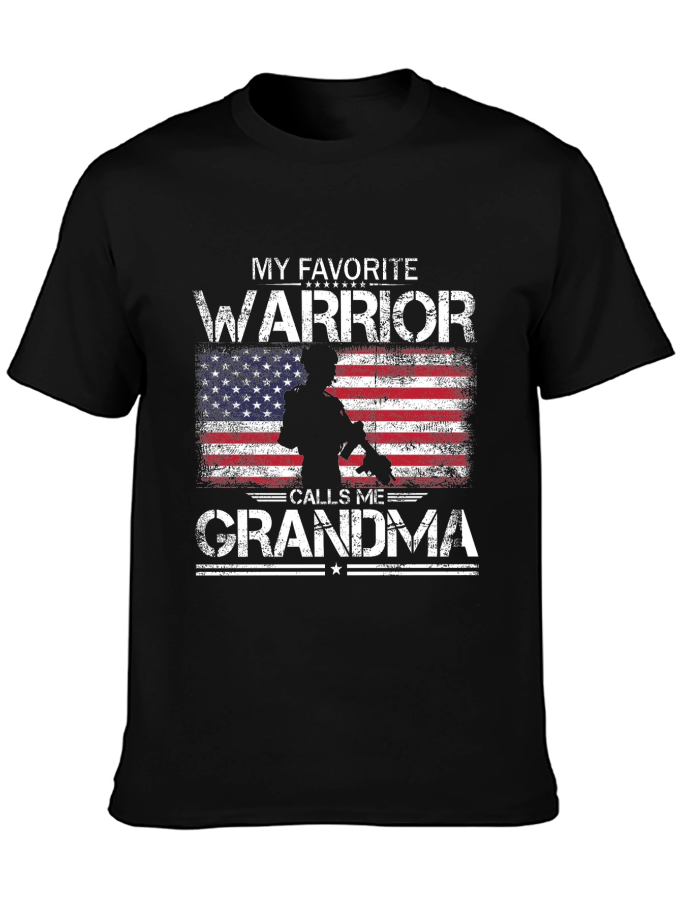 My Favorite Warrior Calls Me Grandma T-Shirt
