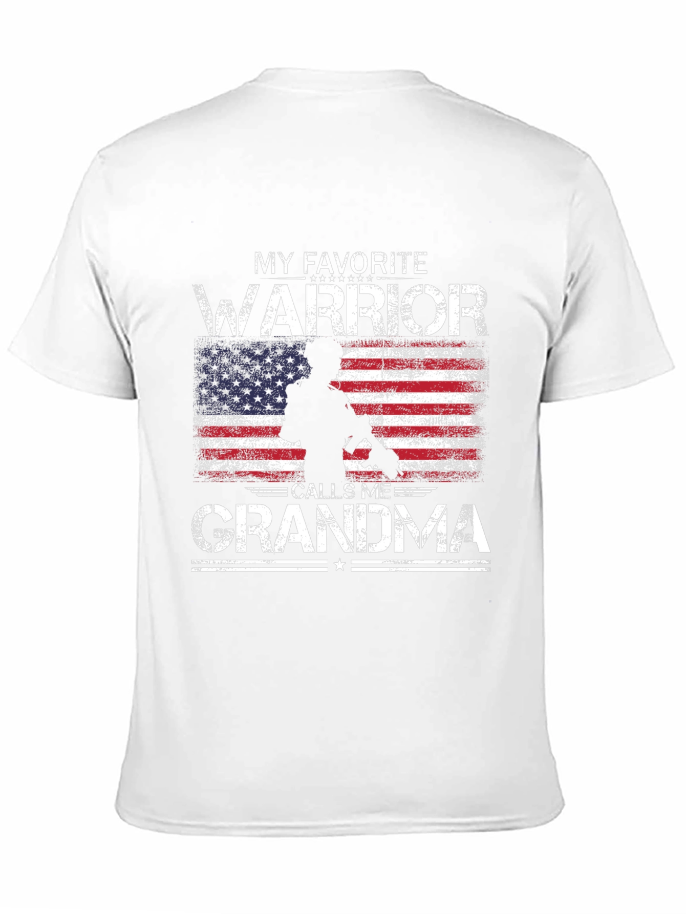 My Favorite Warrior Calls Me Grandma T-Shirt