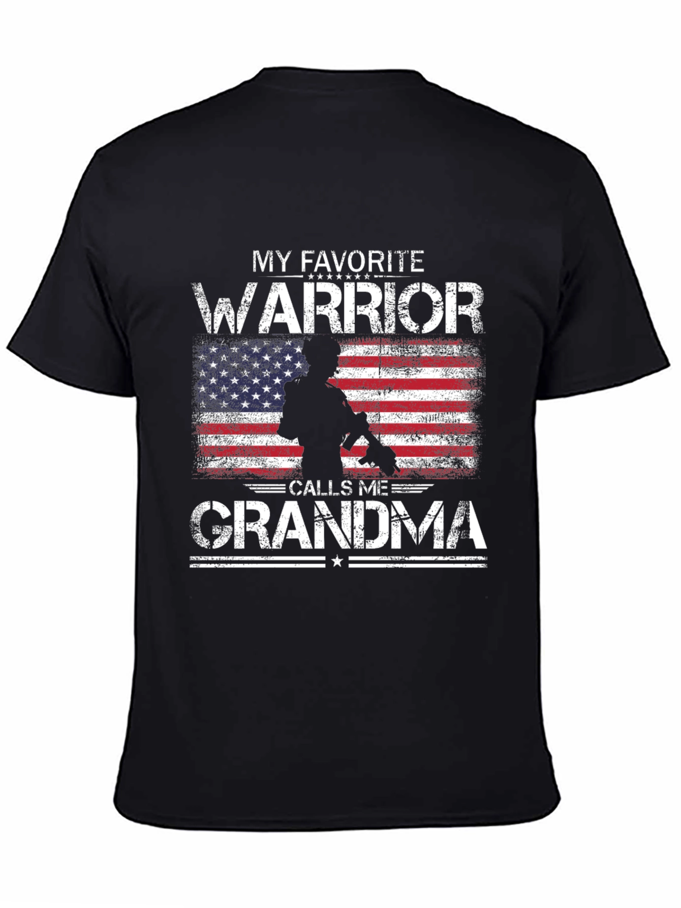 My Favorite Warrior Calls Me Grandma T-Shirt