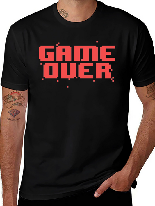 Game Over Pixel Art Graphic Tee
