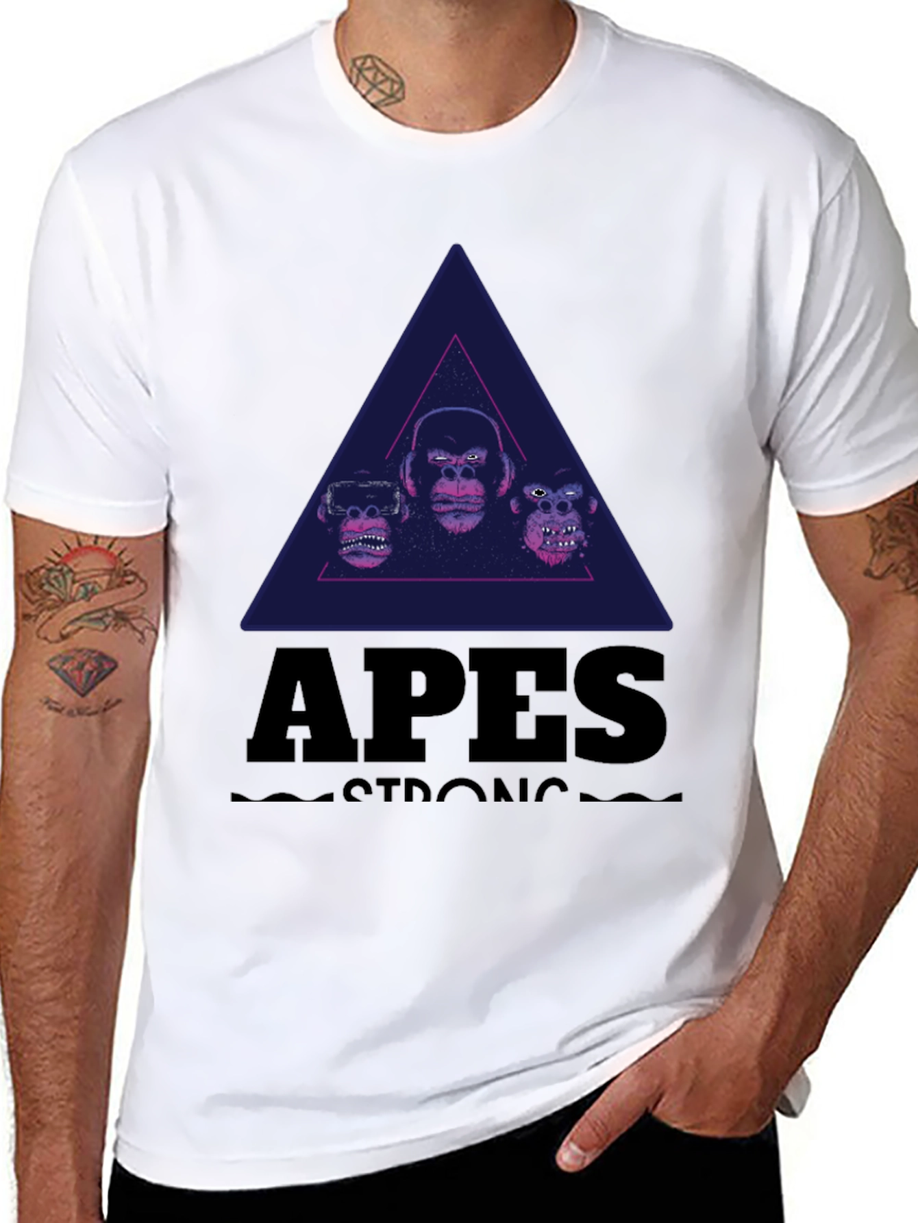 Apes Strong Graphic T-Shirt