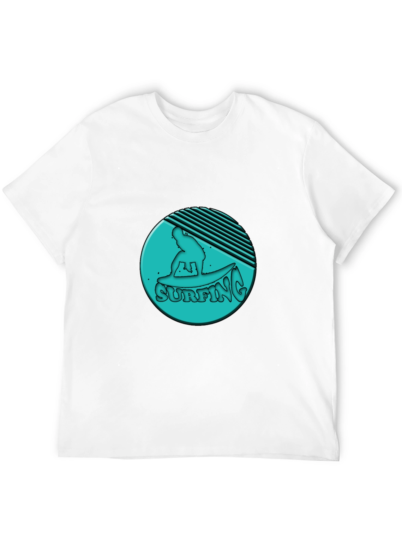 Retro Surfing T-Shirt - Cool Graphic Tee