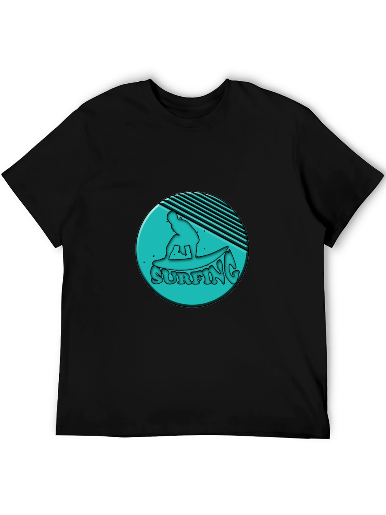 Retro Surfing T-Shirt - Cool Graphic Tee