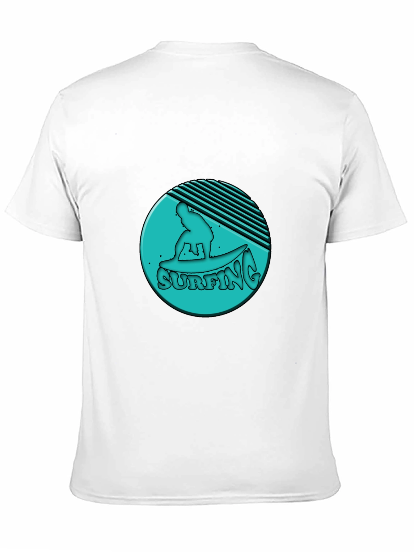 Retro Surfing T-Shirt - Cool Graphic Tee