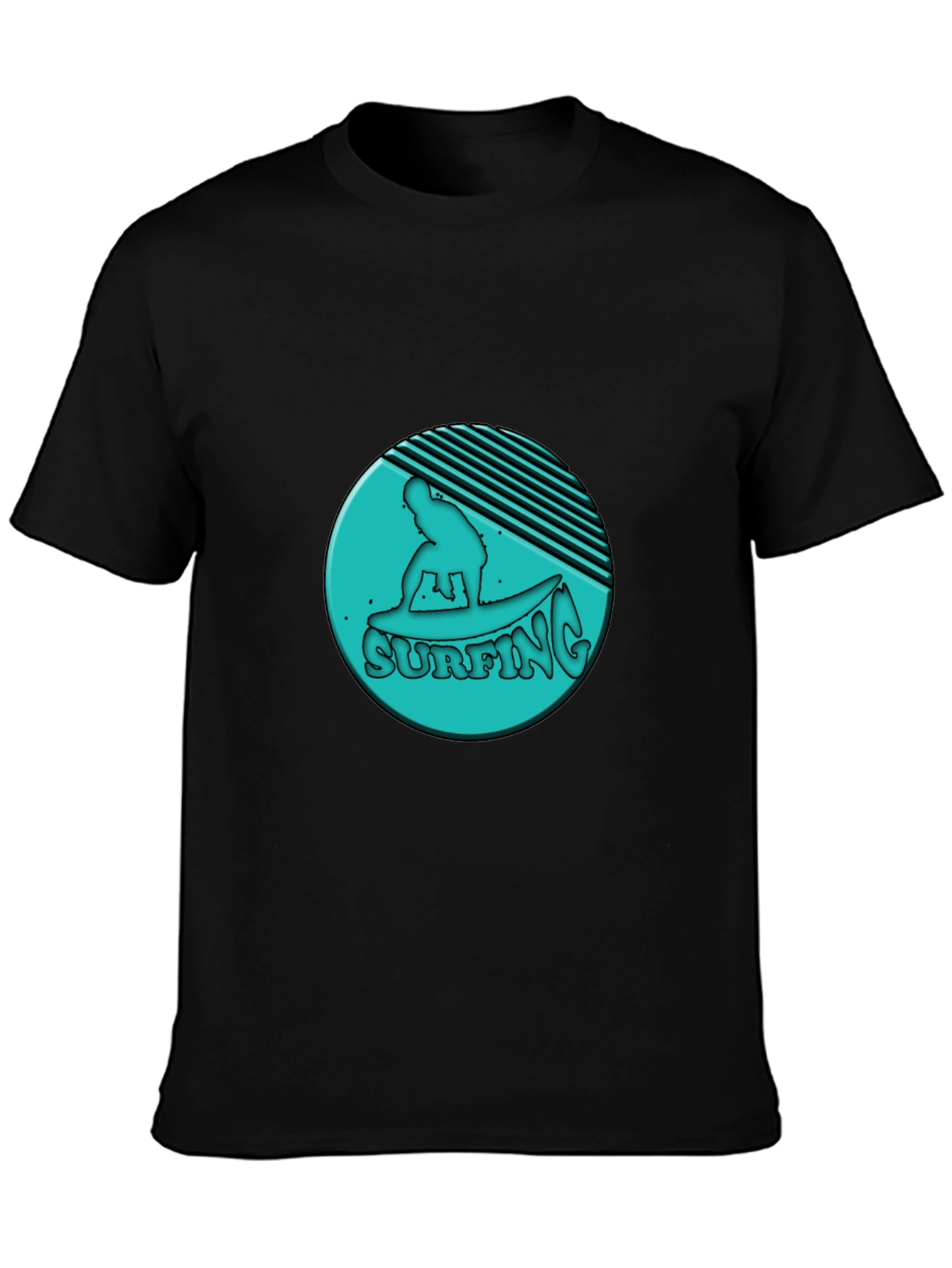 Retro Surfing T-Shirt - Cool Graphic Tee