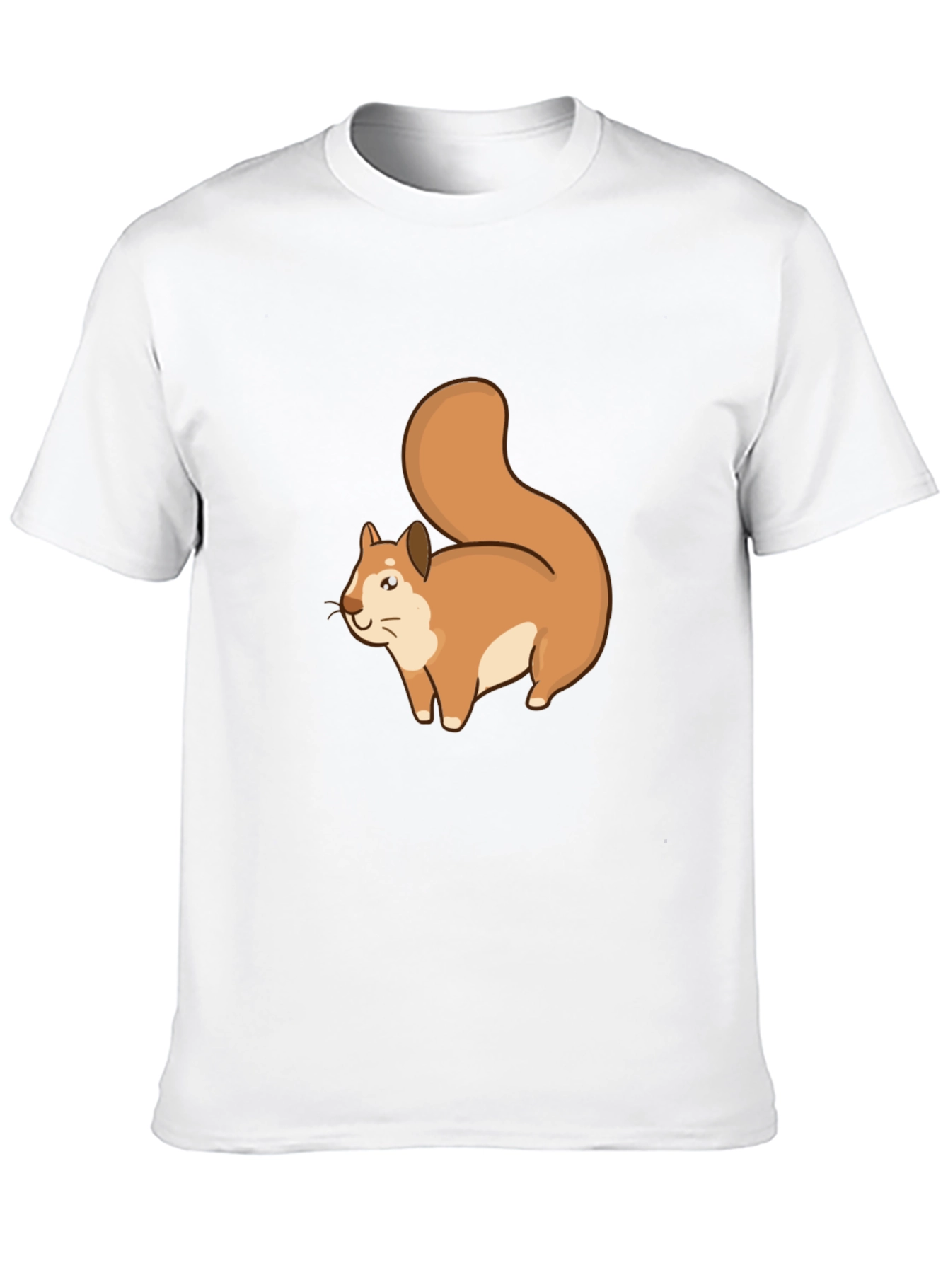 Squirrel Graphic Black T-Shirt