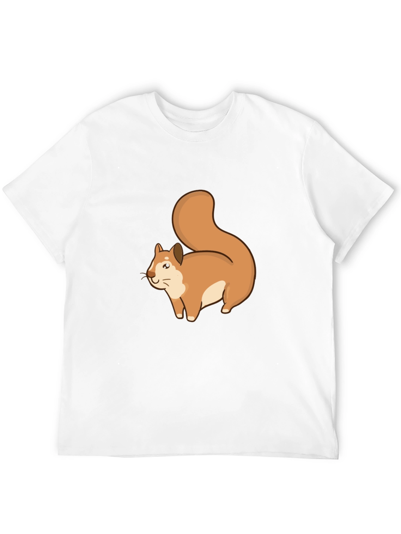 Squirrel Graphic Black T-Shirt