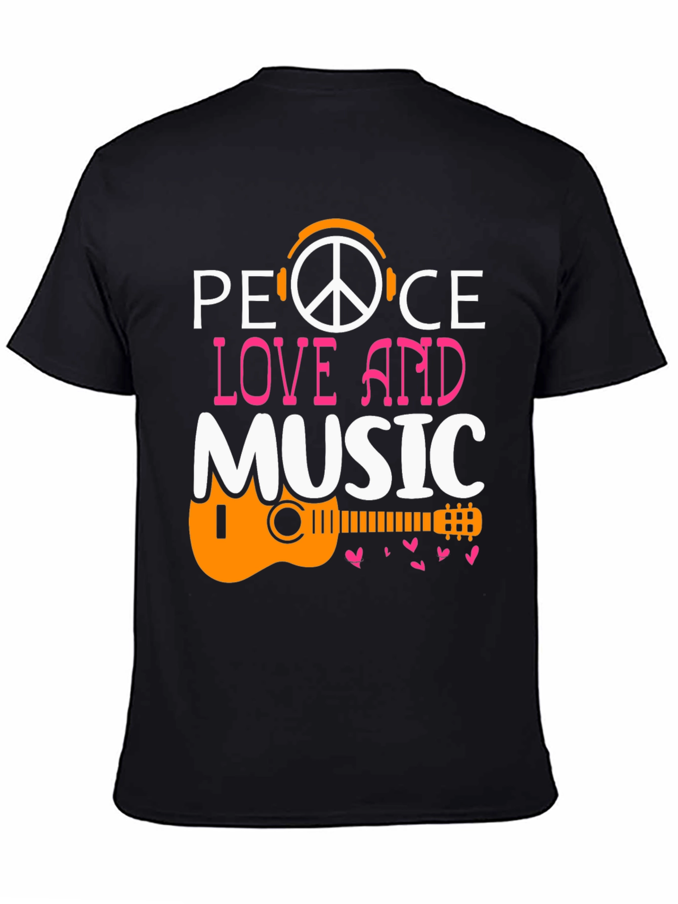 Peace Love Music Graphic Tee