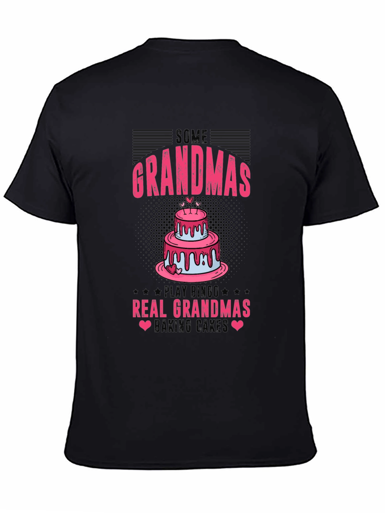 Funny Grandma Baking Cake Graphic Tee