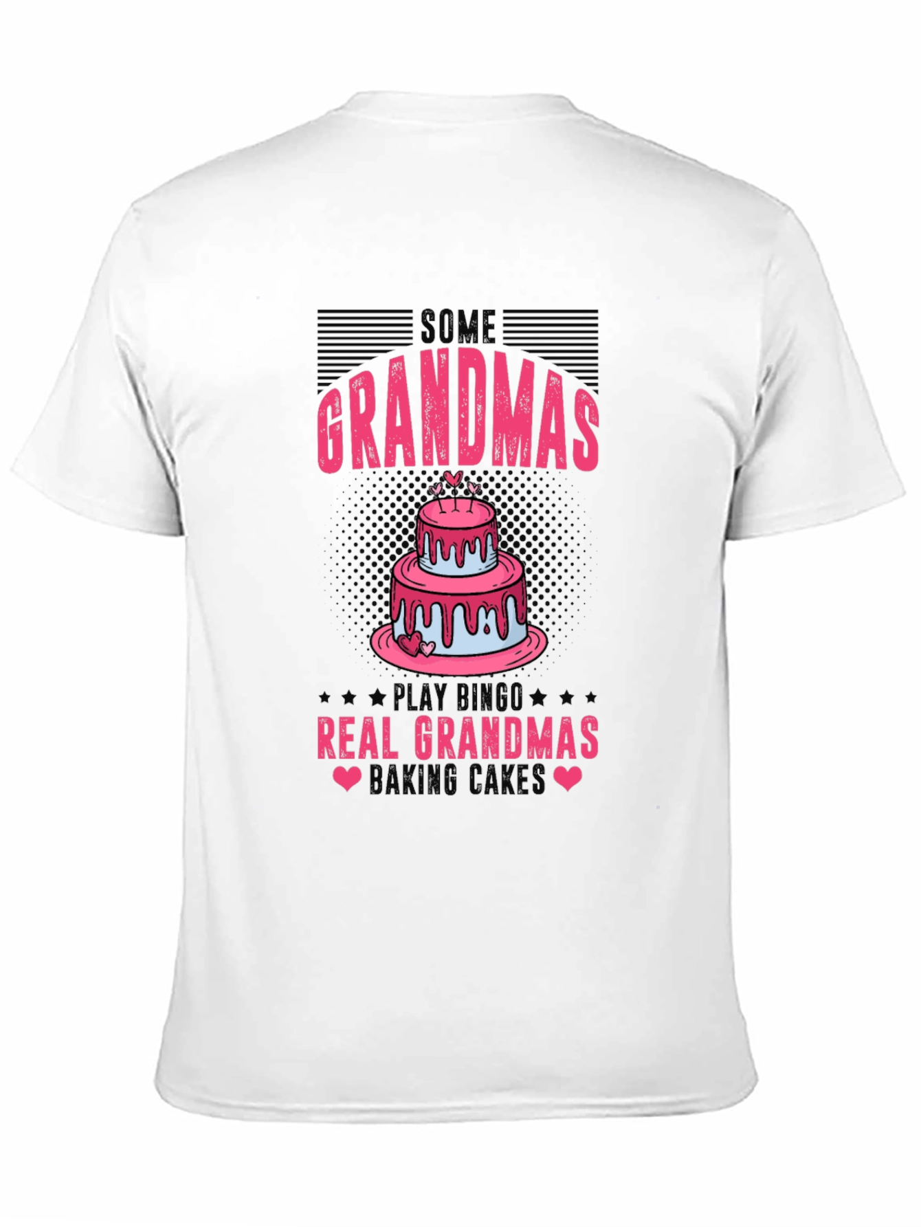 Funny Grandma Baking Cake Graphic Tee