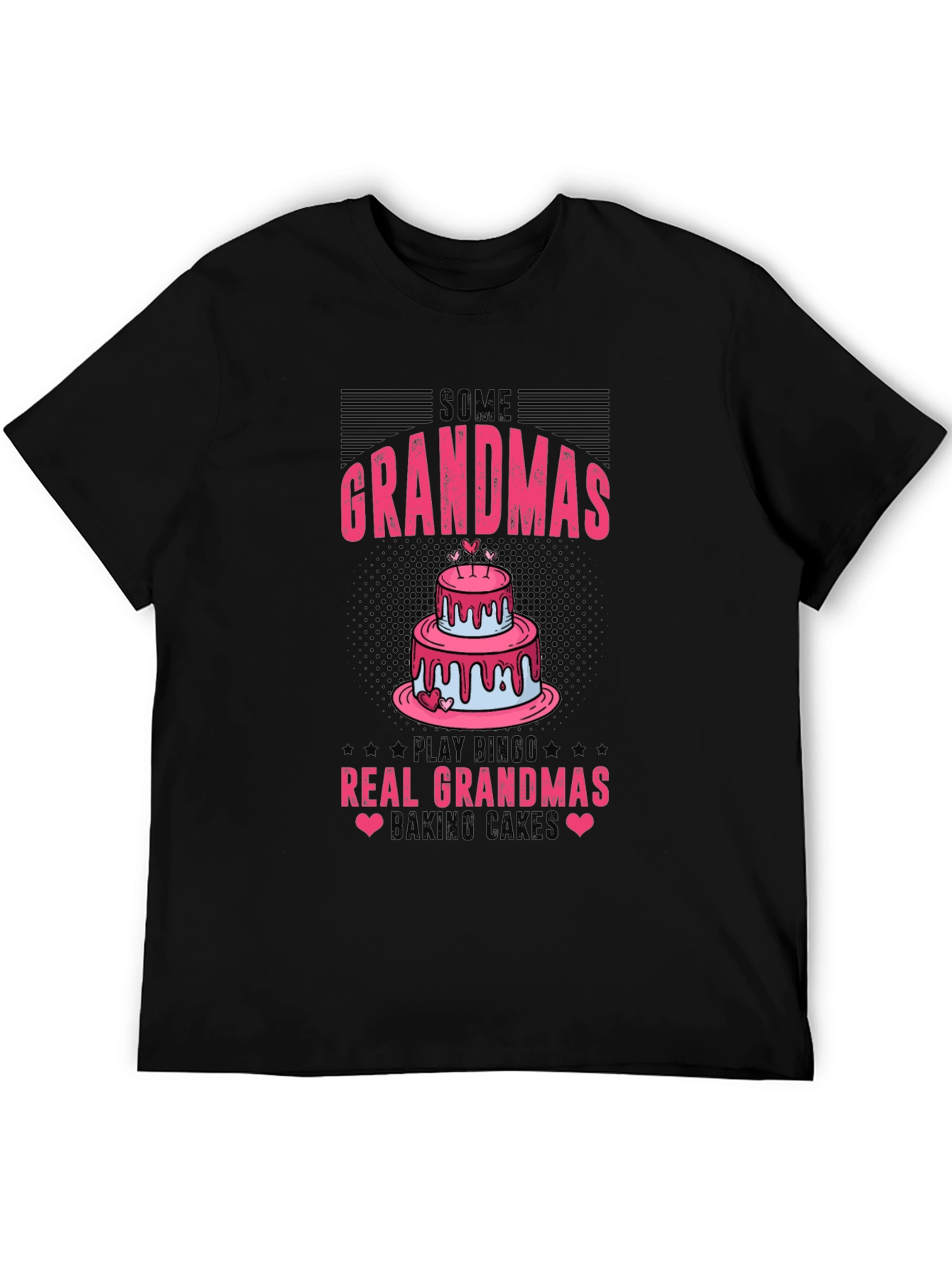 Funny Grandma Baking Cake Graphic Tee