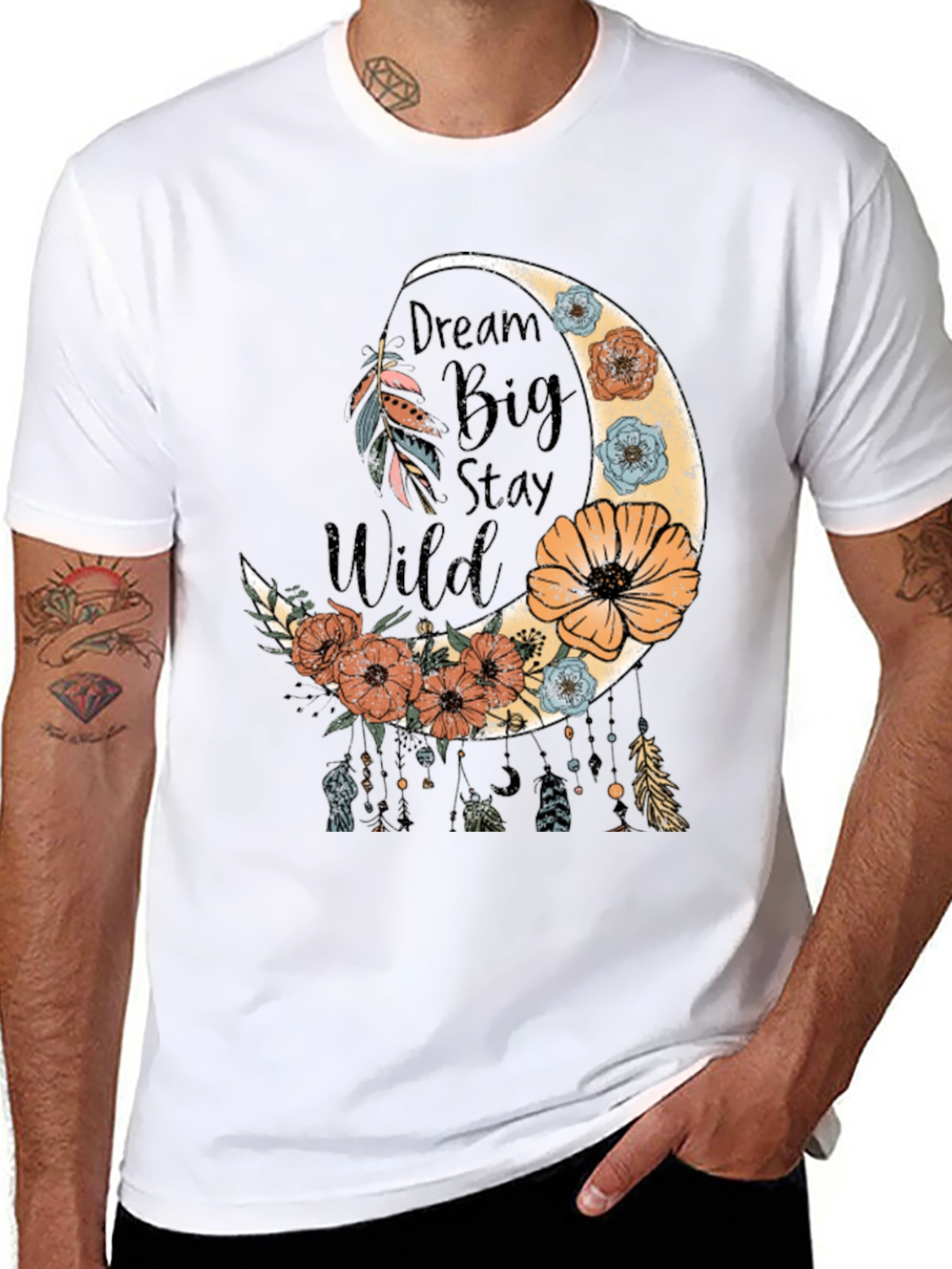 Dream Big Moon Graphic Tee
