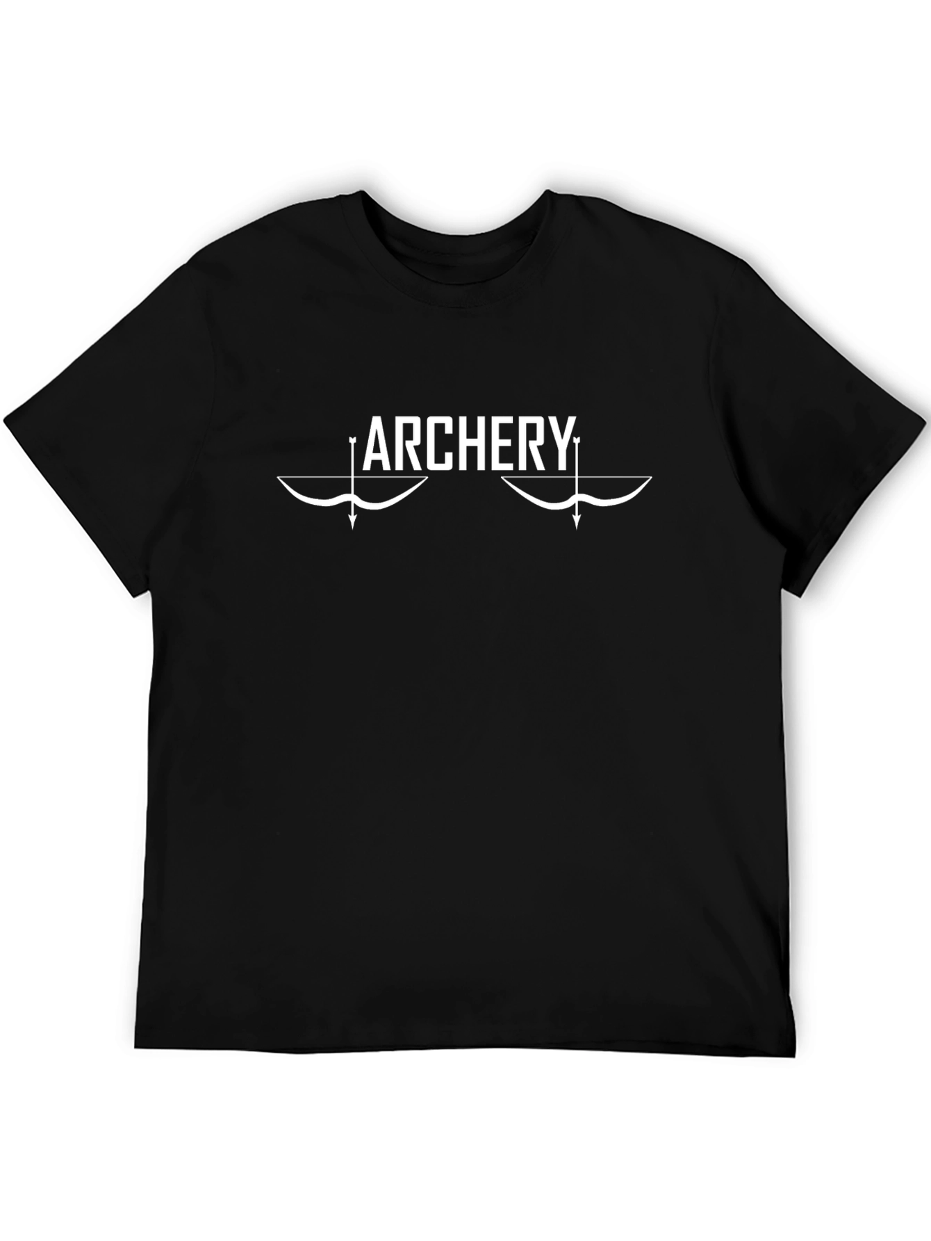 Archery Bow Arrow T-Shirt - Black