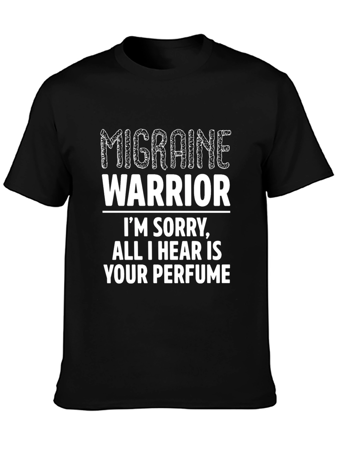 Migraine Warrior Perfume T-Shirt