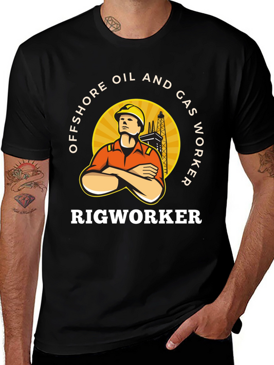 Offshore Oil & Gas Rigworker T-Shirt