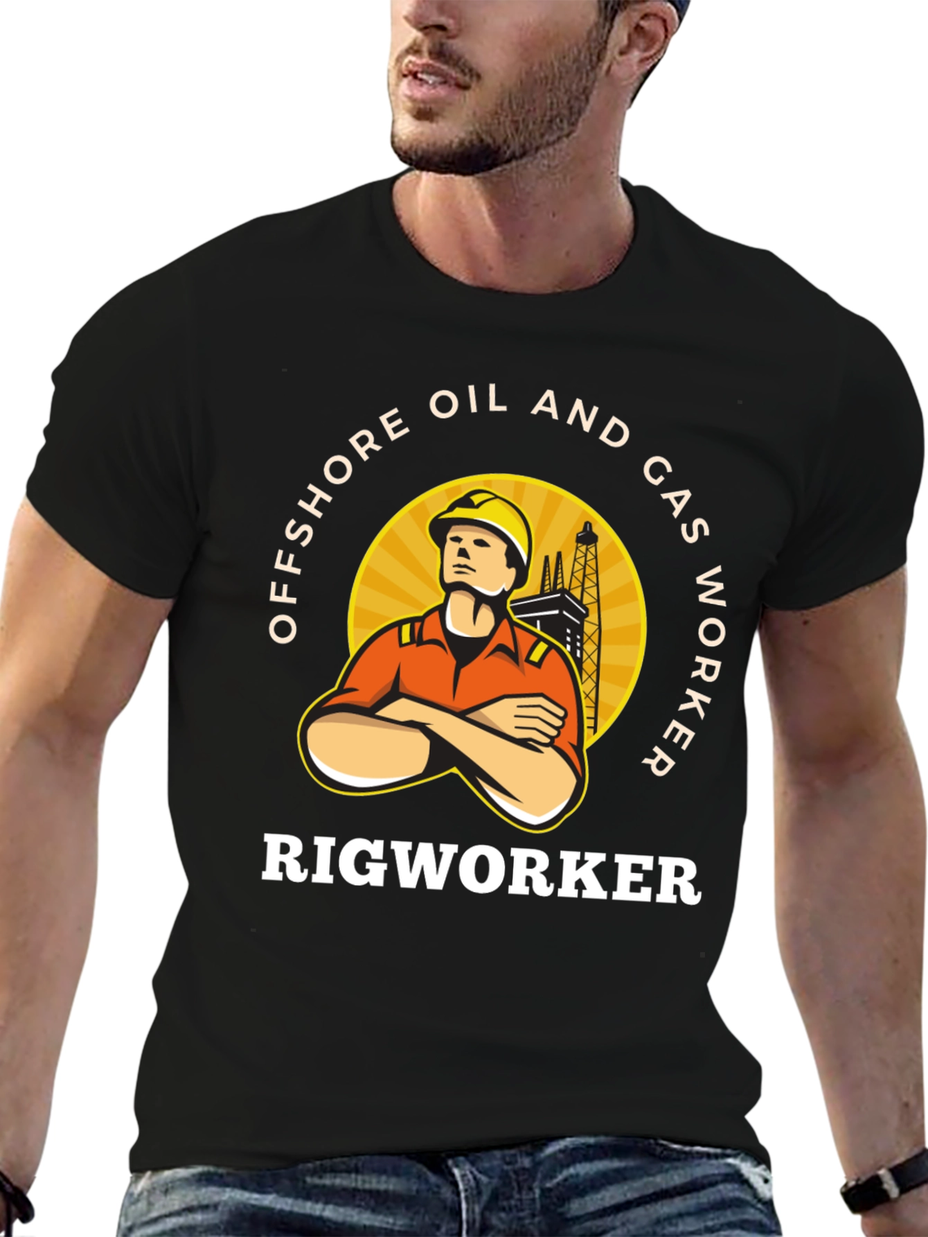 Offshore Oil & Gas Rigworker T-Shirt