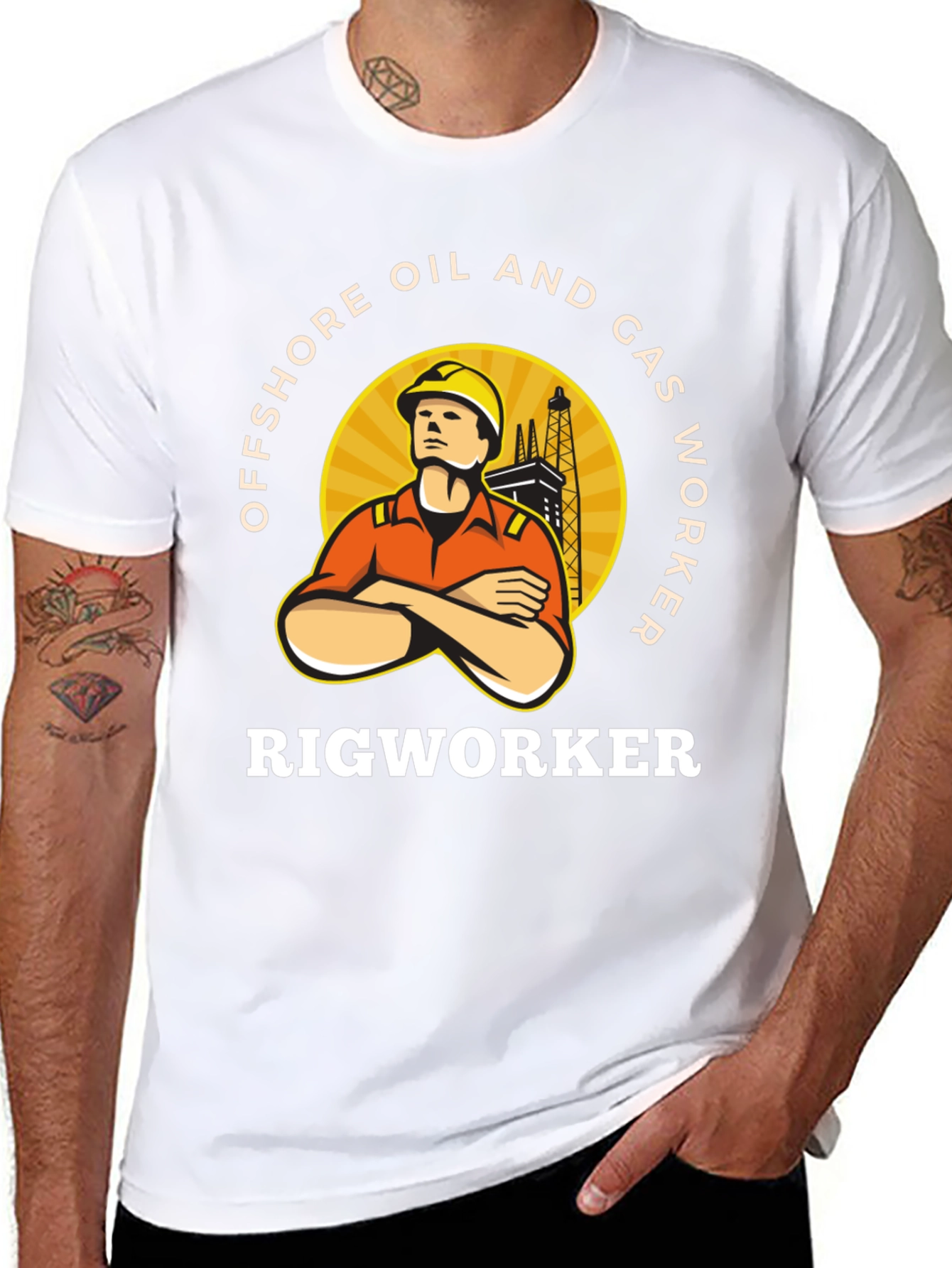 Offshore Oil & Gas Rigworker T-Shirt