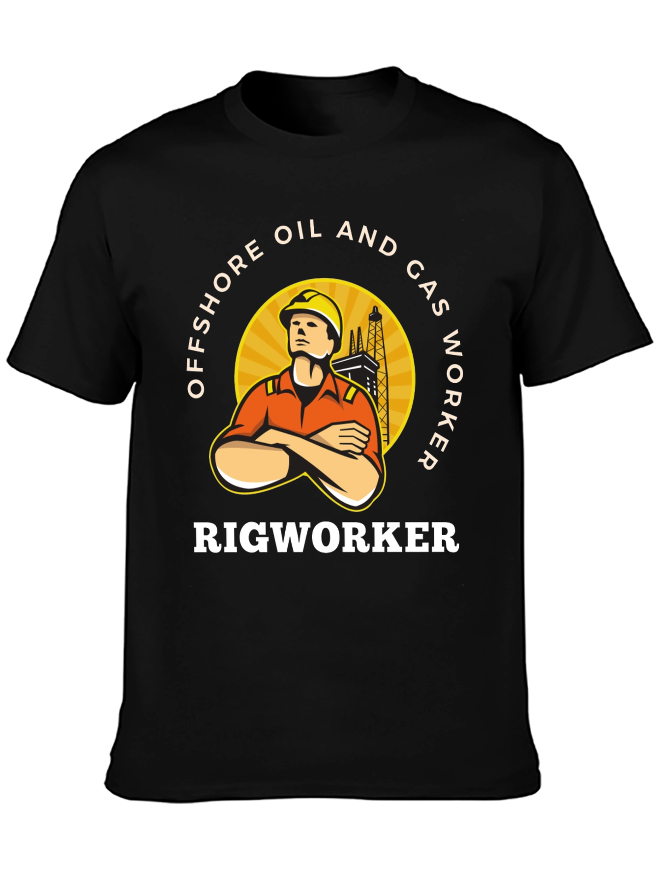 Offshore Oil & Gas Rigworker T-Shirt