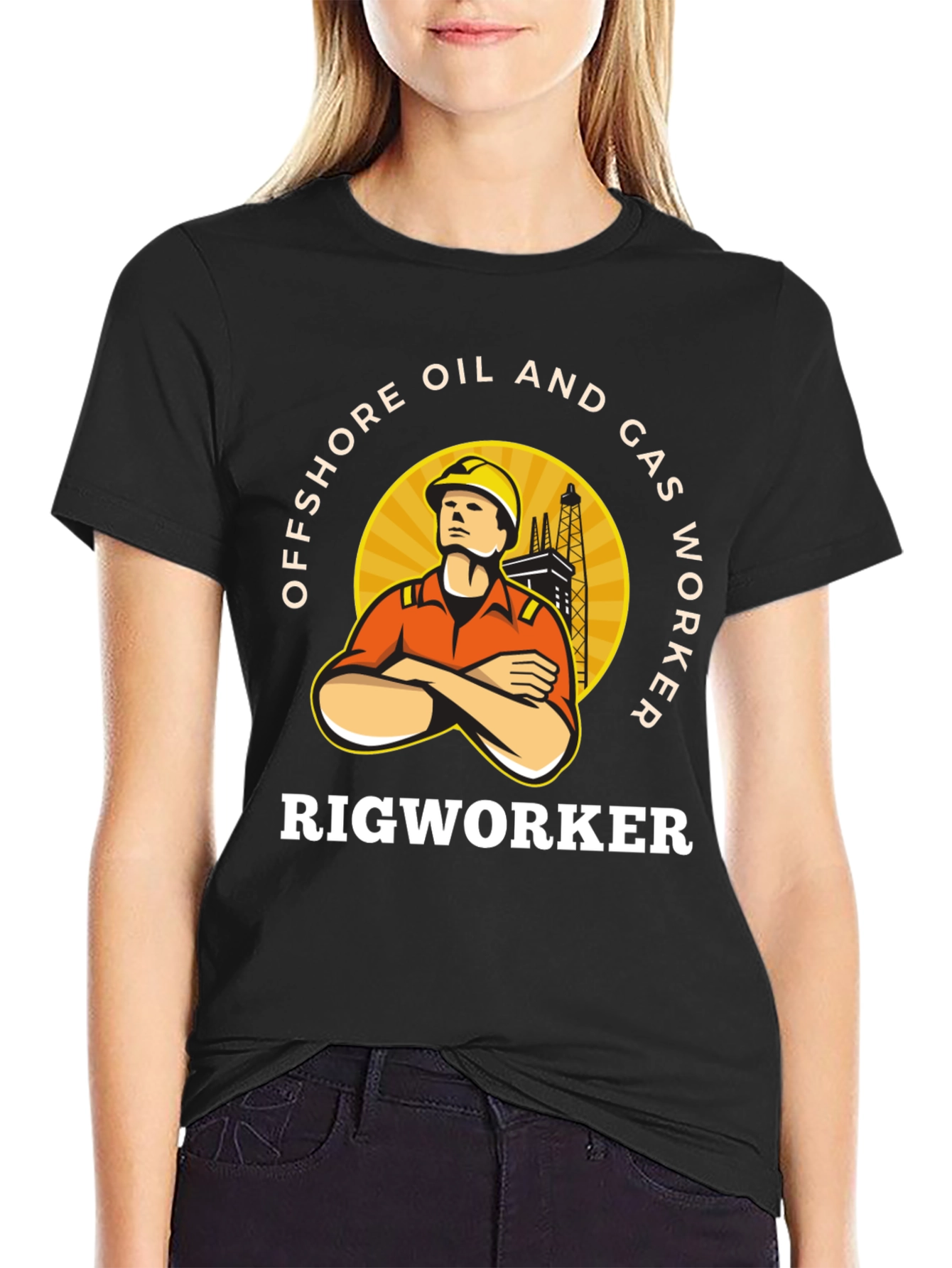Offshore Oil & Gas Rigworker T-Shirt