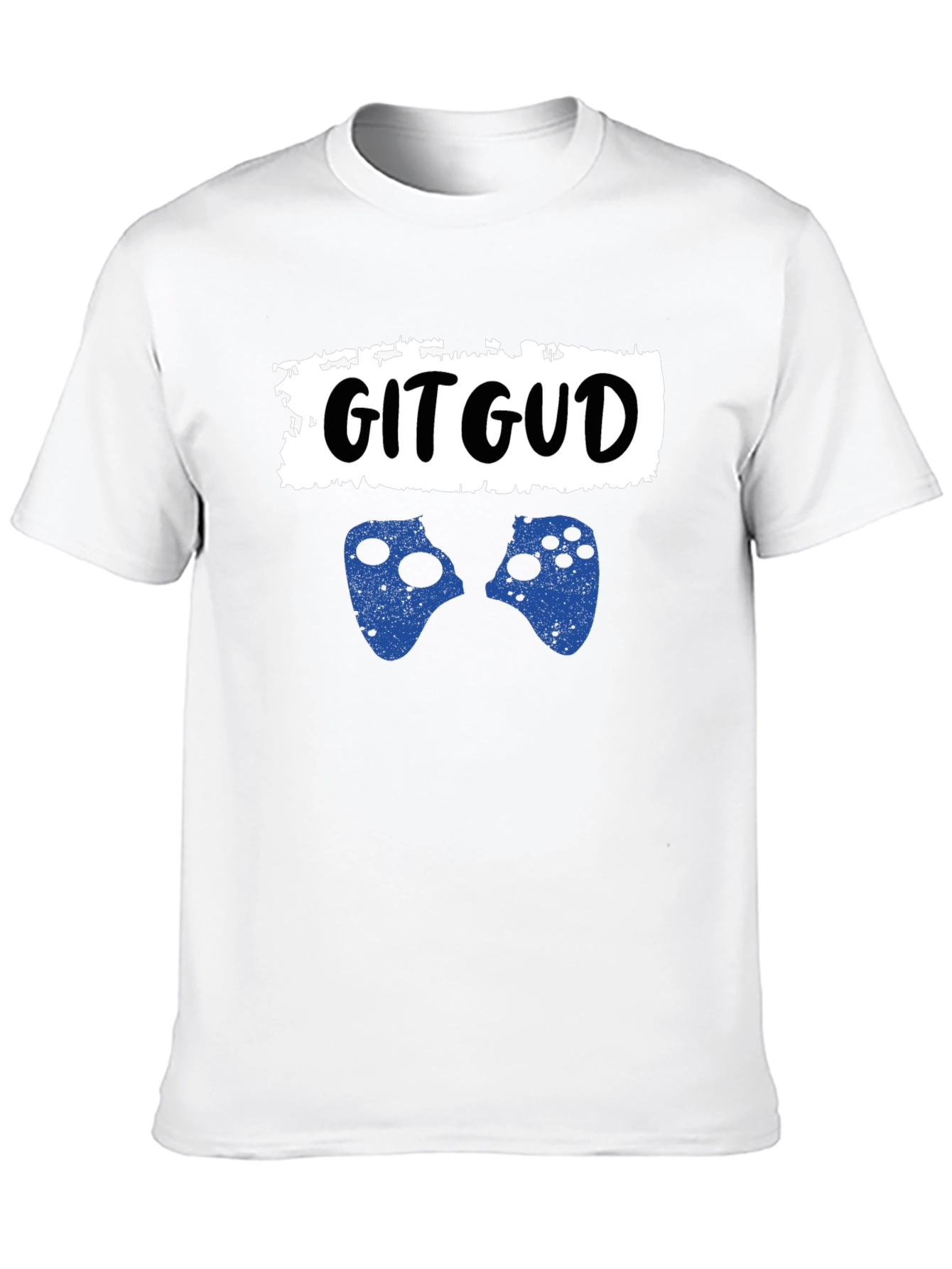 Git Gud Gamer T-Shirt - Black Cotton Graphic Tee