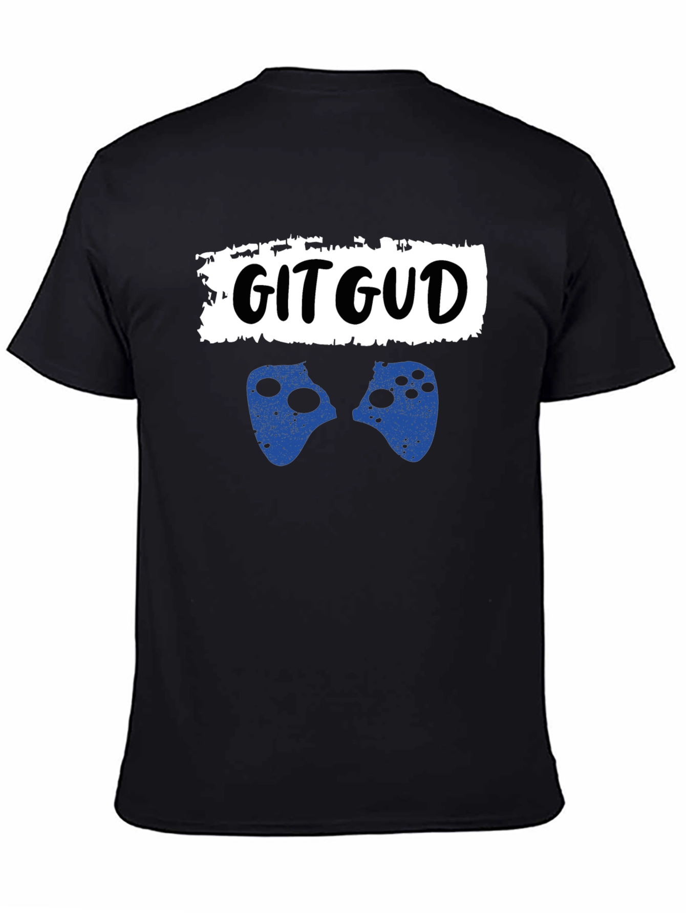 Git Gud Gamer T-Shirt - Black Cotton Graphic Tee