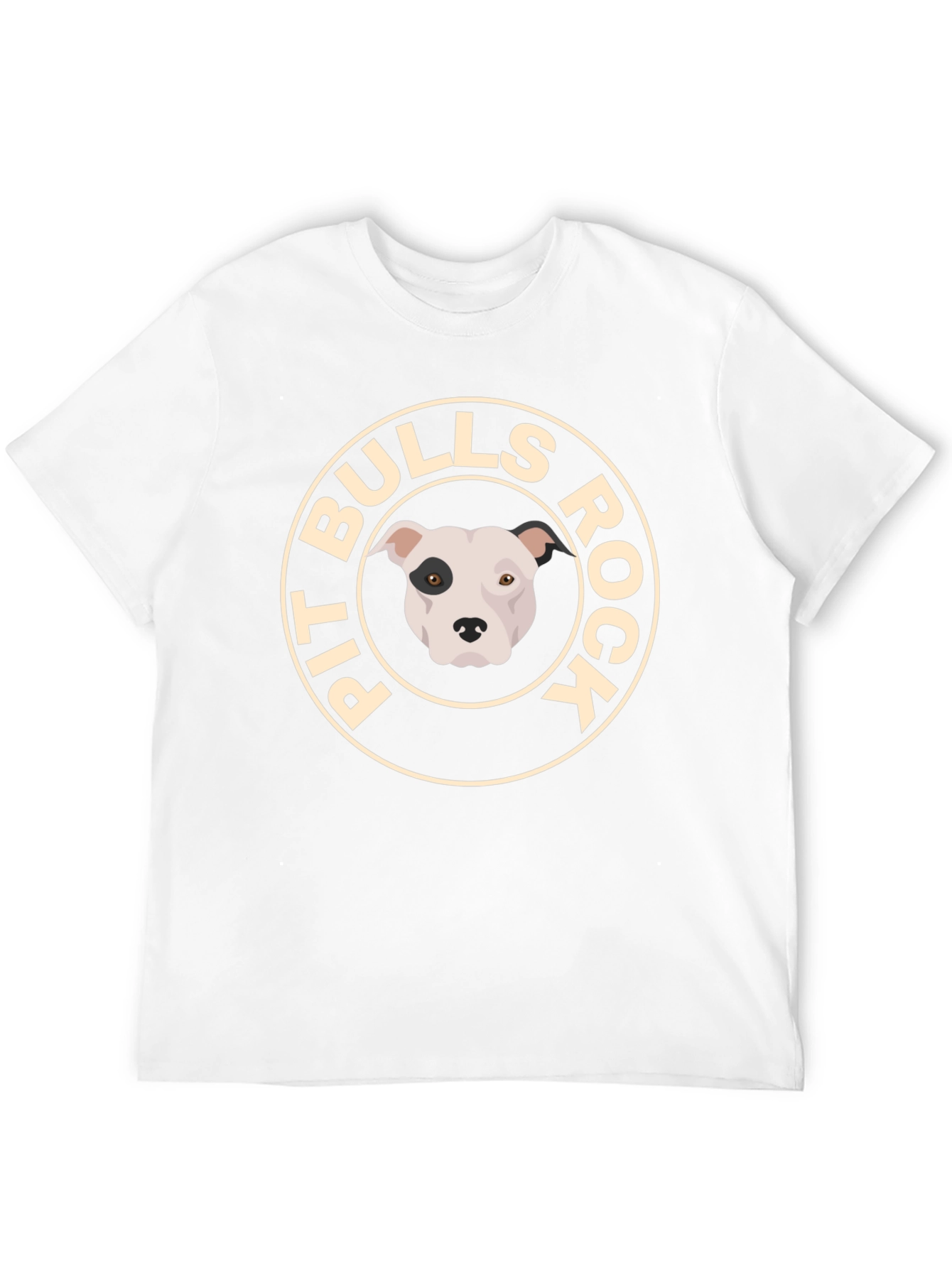 Pit Bulls Rock Graphic Tee - Black