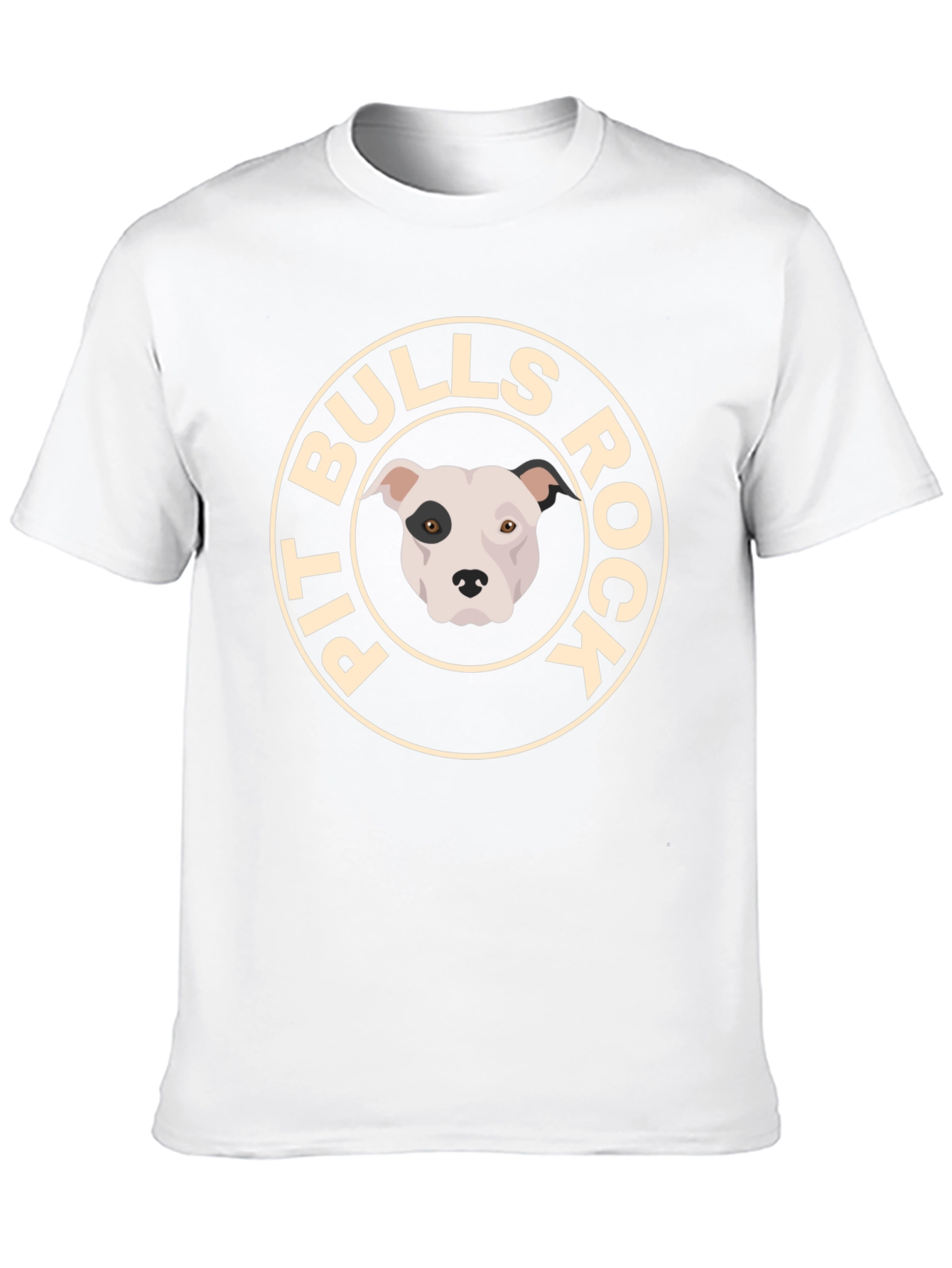 Pit Bulls Rock Graphic Tee - Black