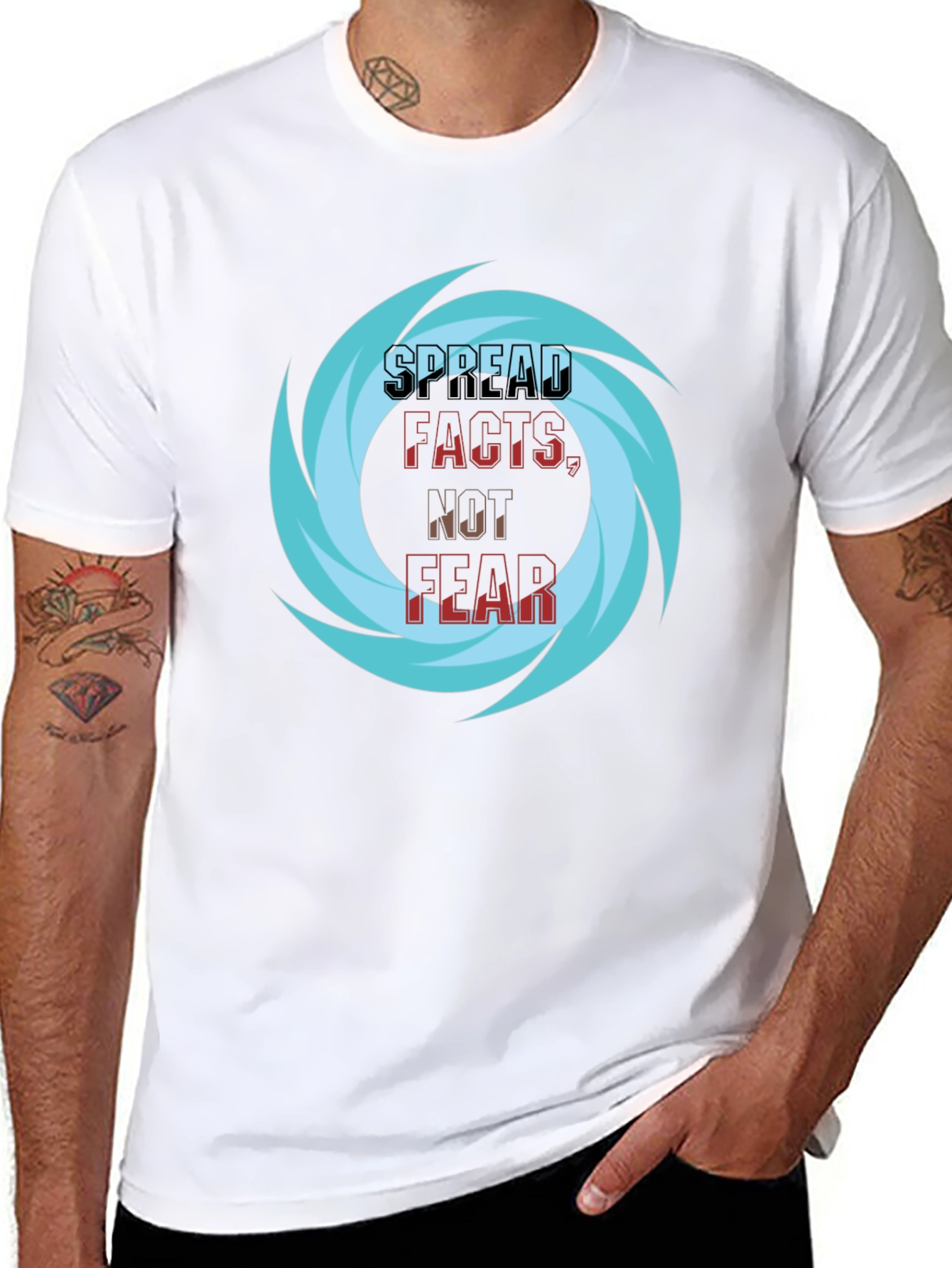 Spread Facts Not Fear T-Shirt