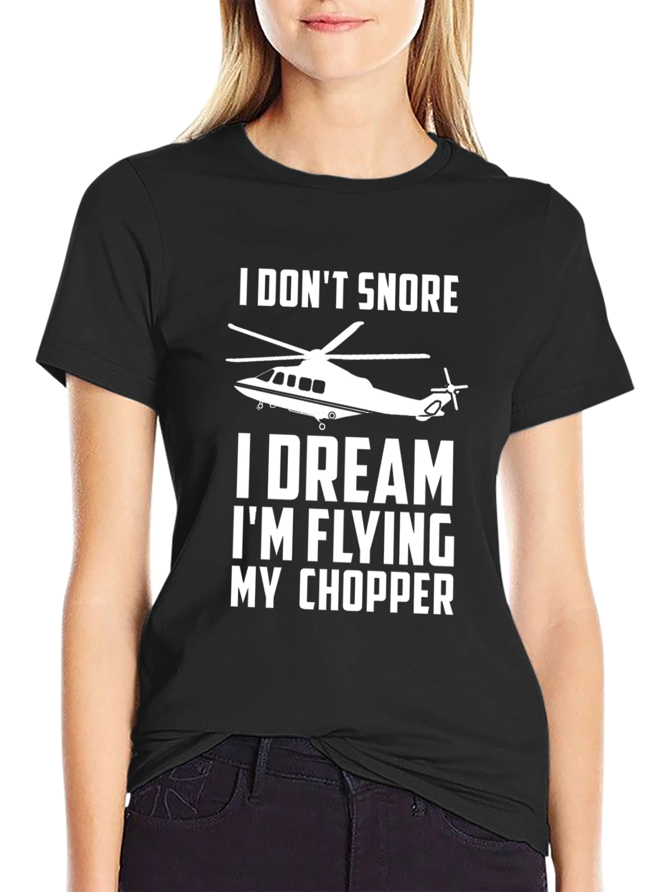 I Dream Im Flying My Chopper T-Shirt