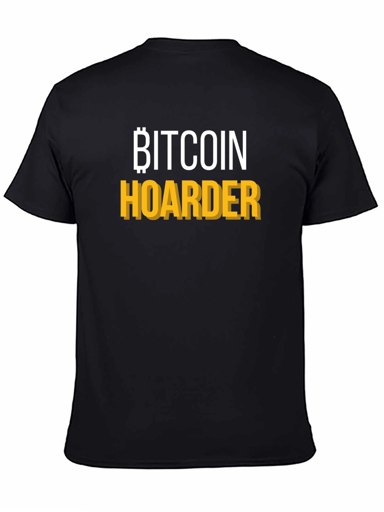 Bitcoin Hoarder Graphic Tee - Crypto Enthusiast T-Shirt