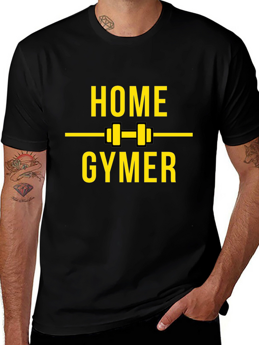 Home Gymer Graphic Tee - Black
