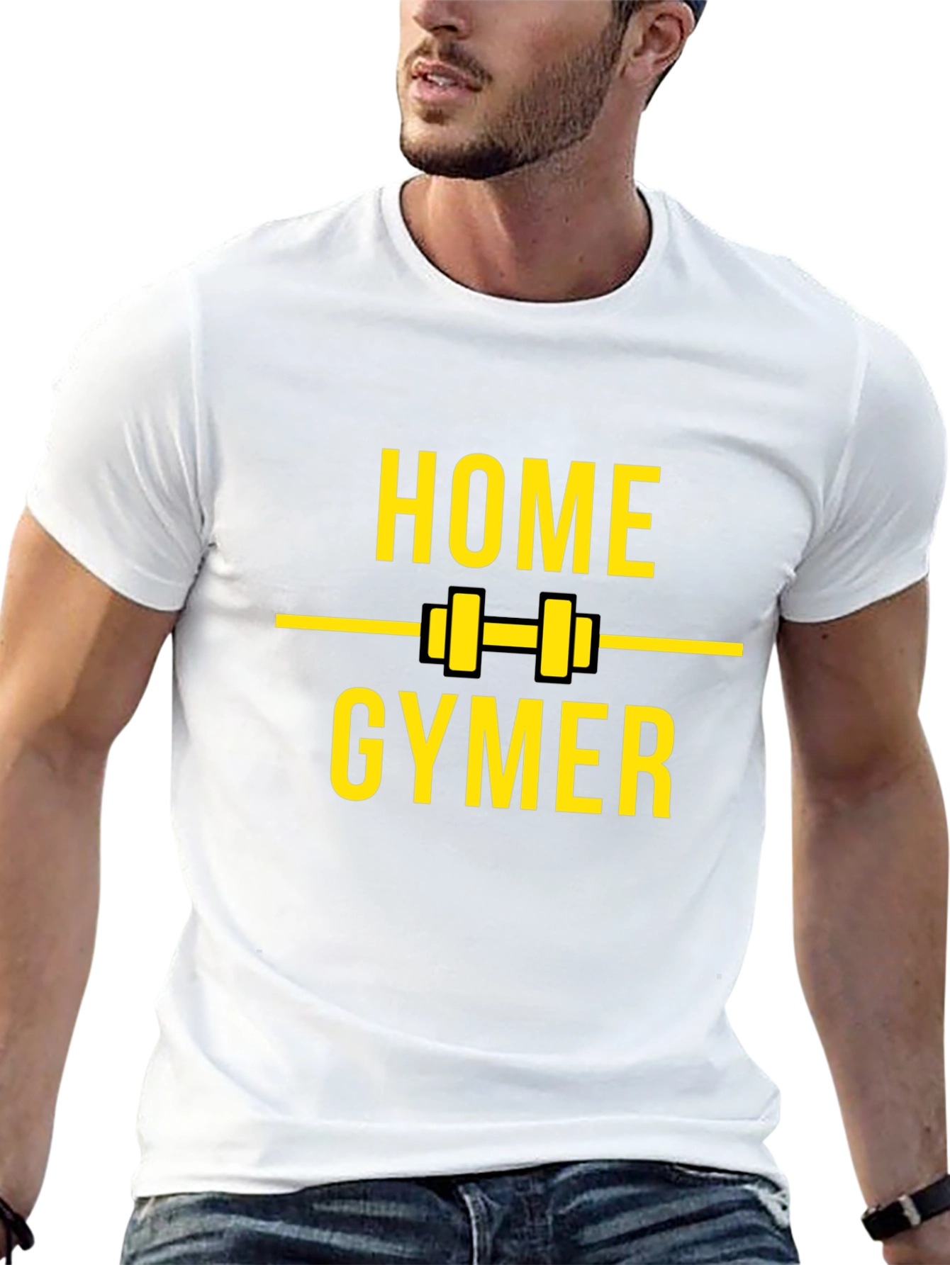 Home Gymer Graphic Tee - Black