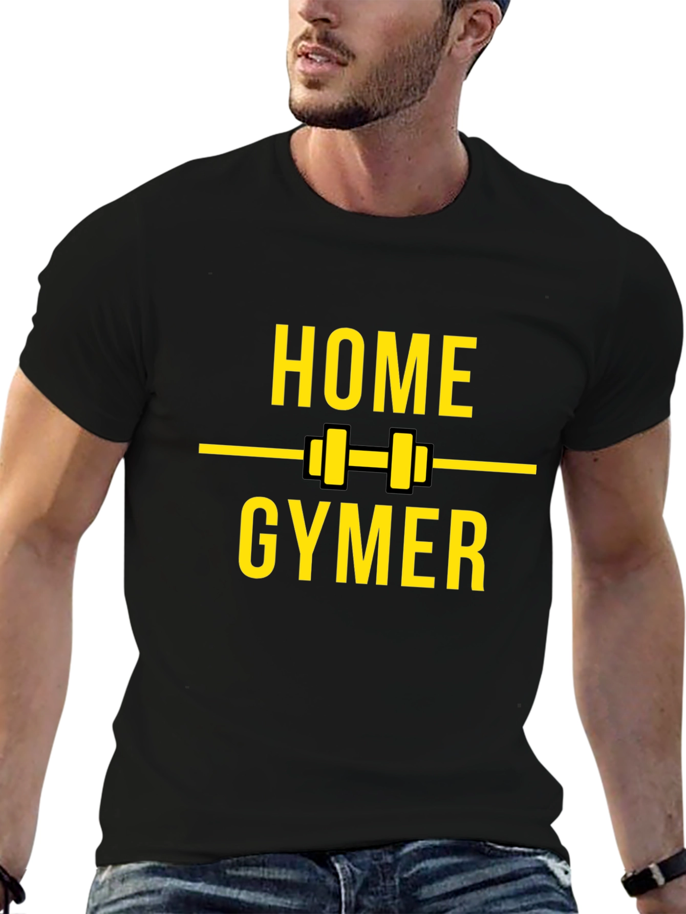 Home Gymer Graphic Tee - Black