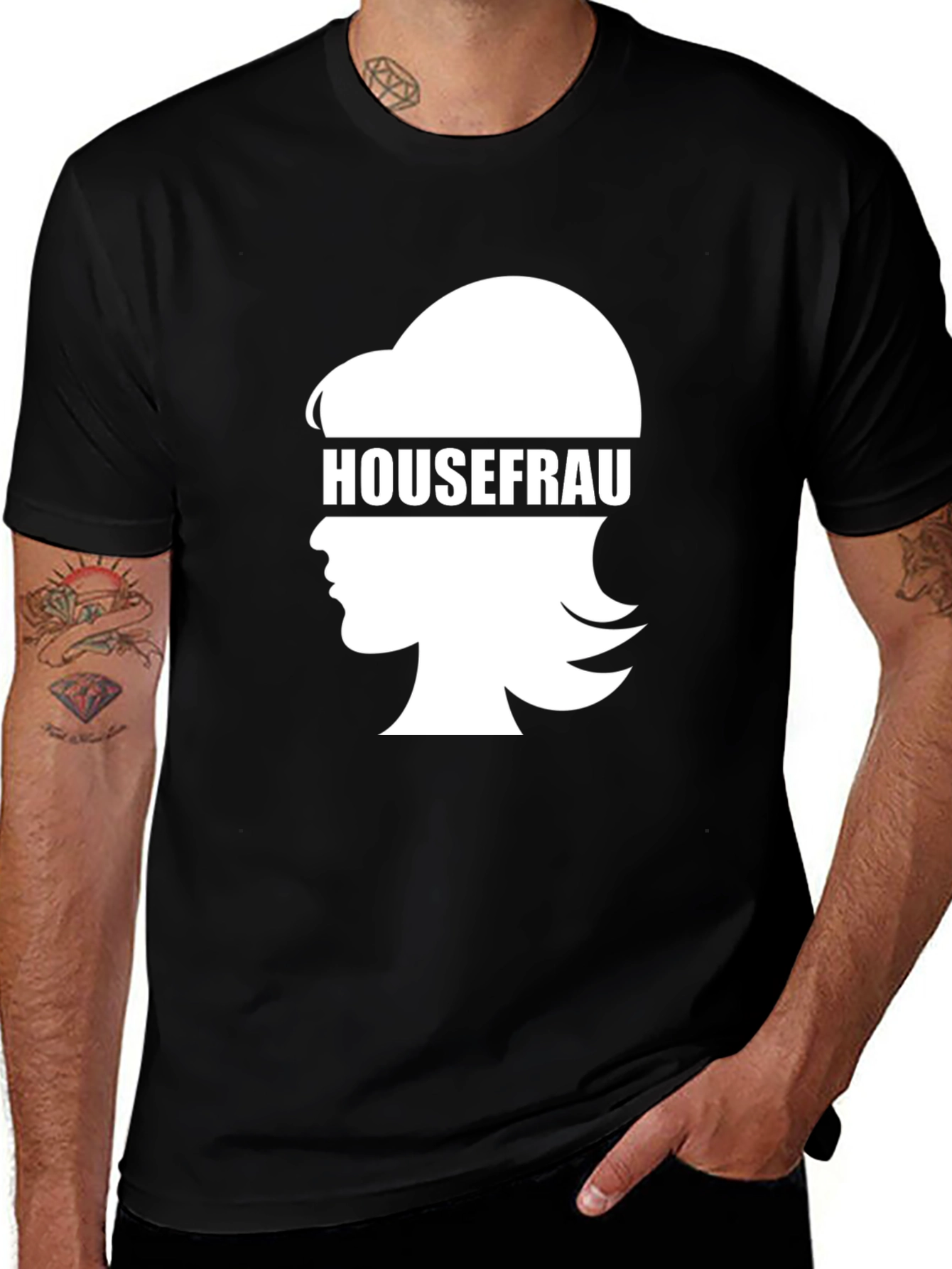 Housefrau Graphic T-Shirt - Funny Novelty Tee