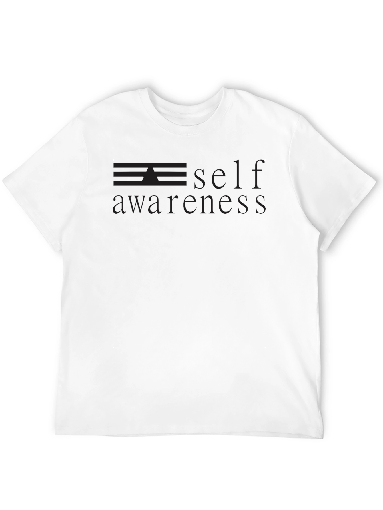 Self Awareness Graphic Tee - Black