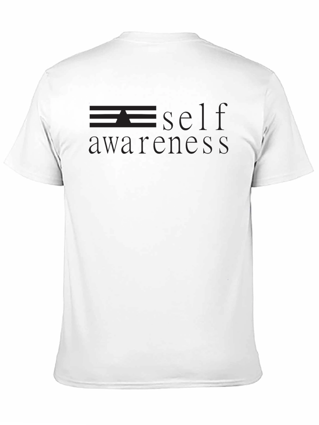 Self Awareness Graphic Tee - Black