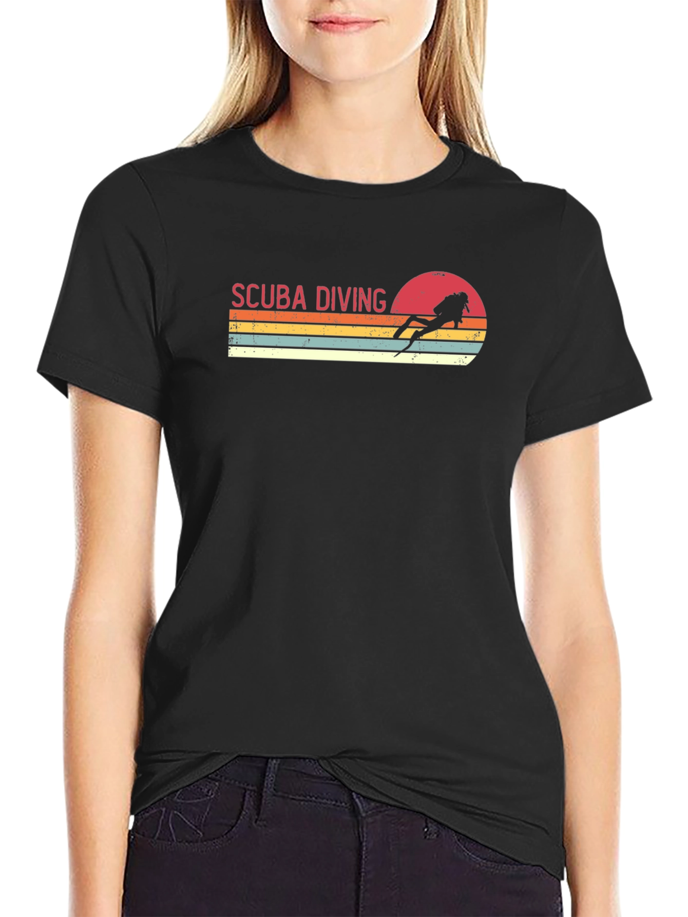 Retro Scuba Diving T-Shirt
