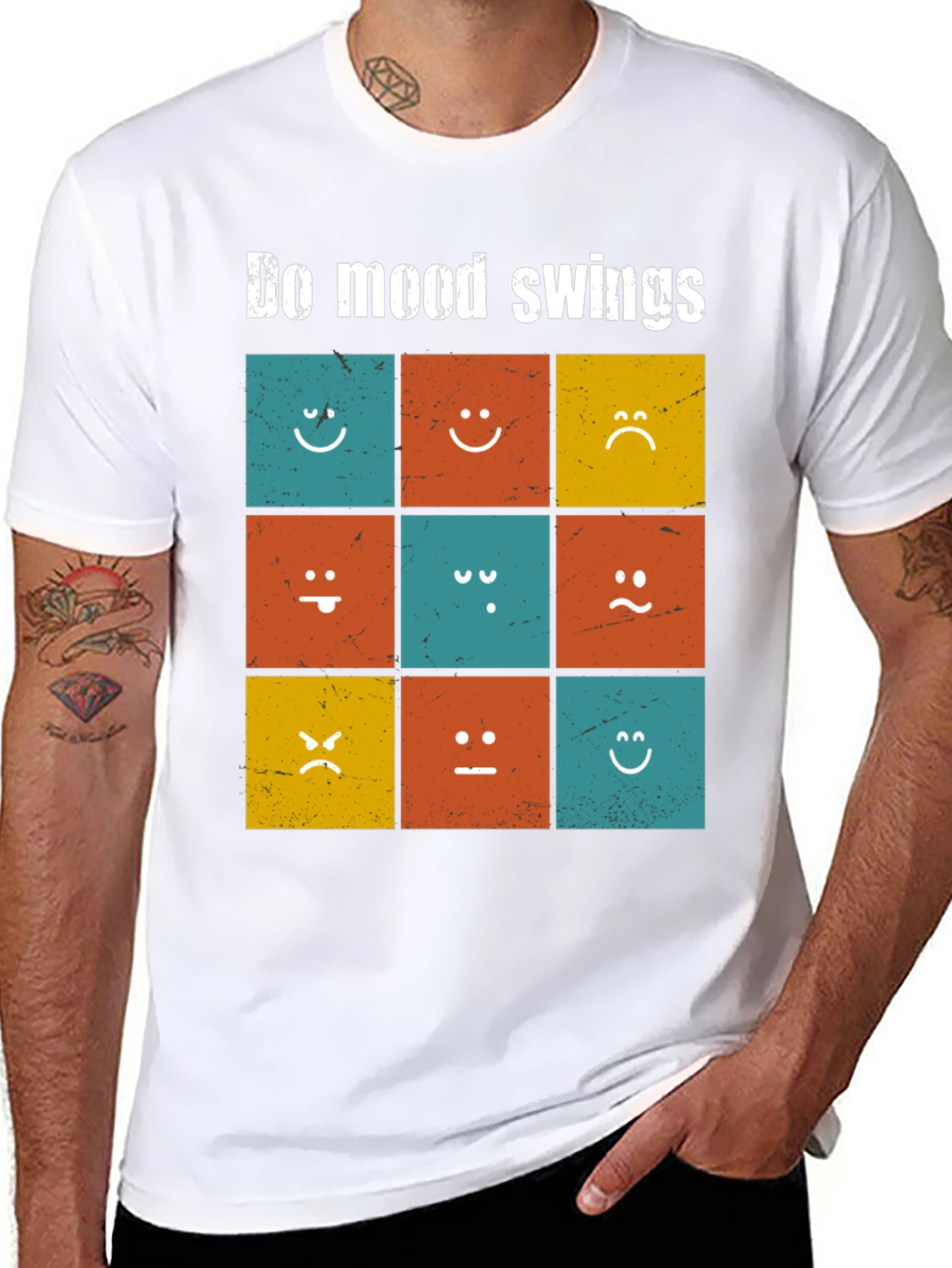 Mood Swings Graphic T-Shirt - Express Yourself!
