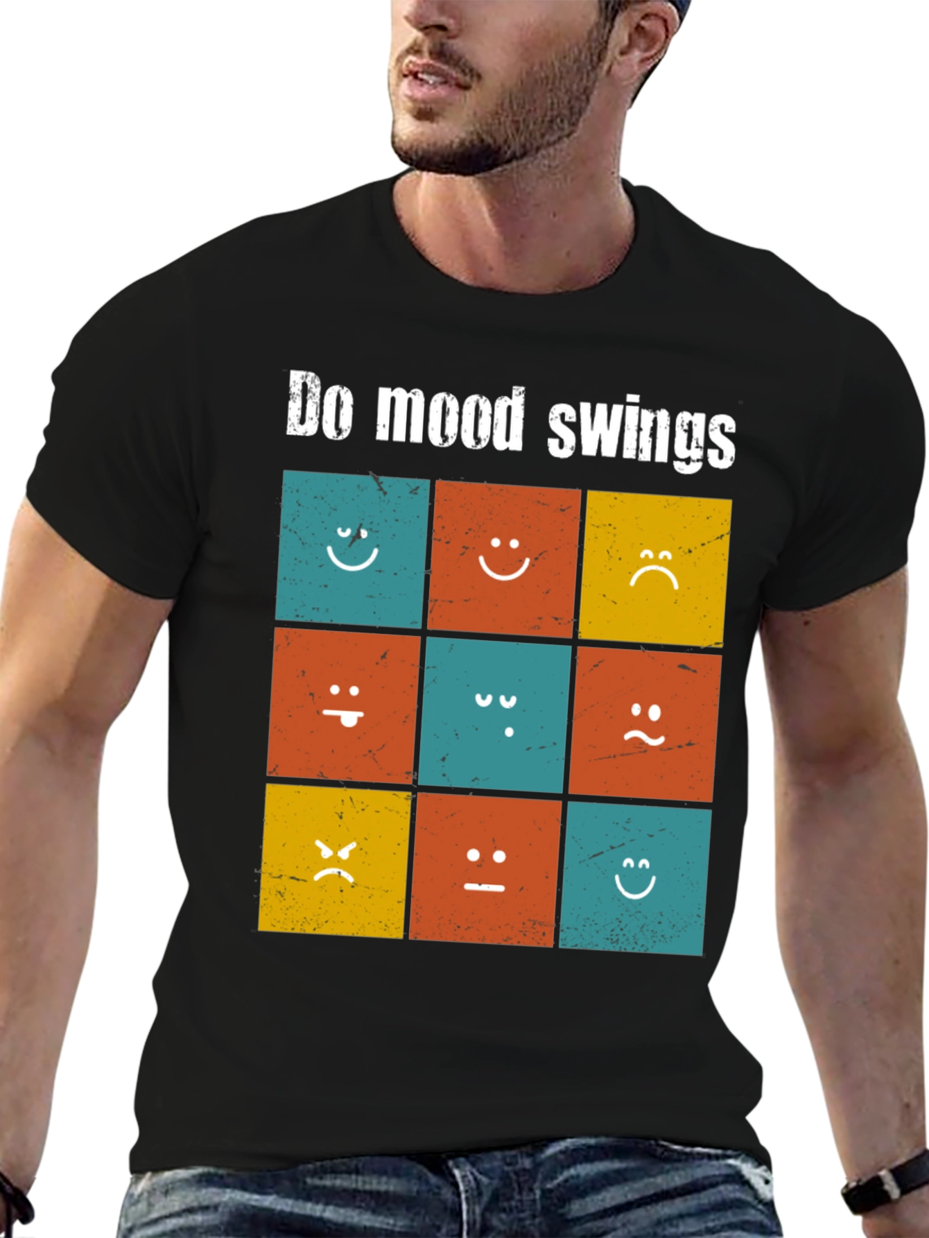 Mood Swings Graphic T-Shirt - Express Yourself!