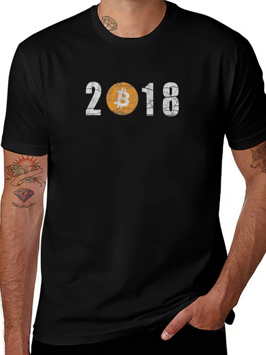 Bitcoin 2018 Crypto T-Shirt - Black