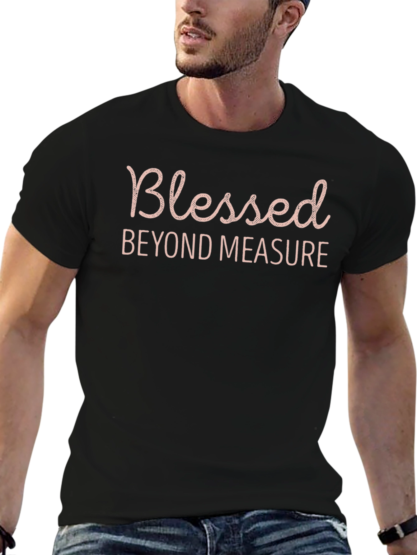 Blessed Beyond Measure Black T-Shirt
