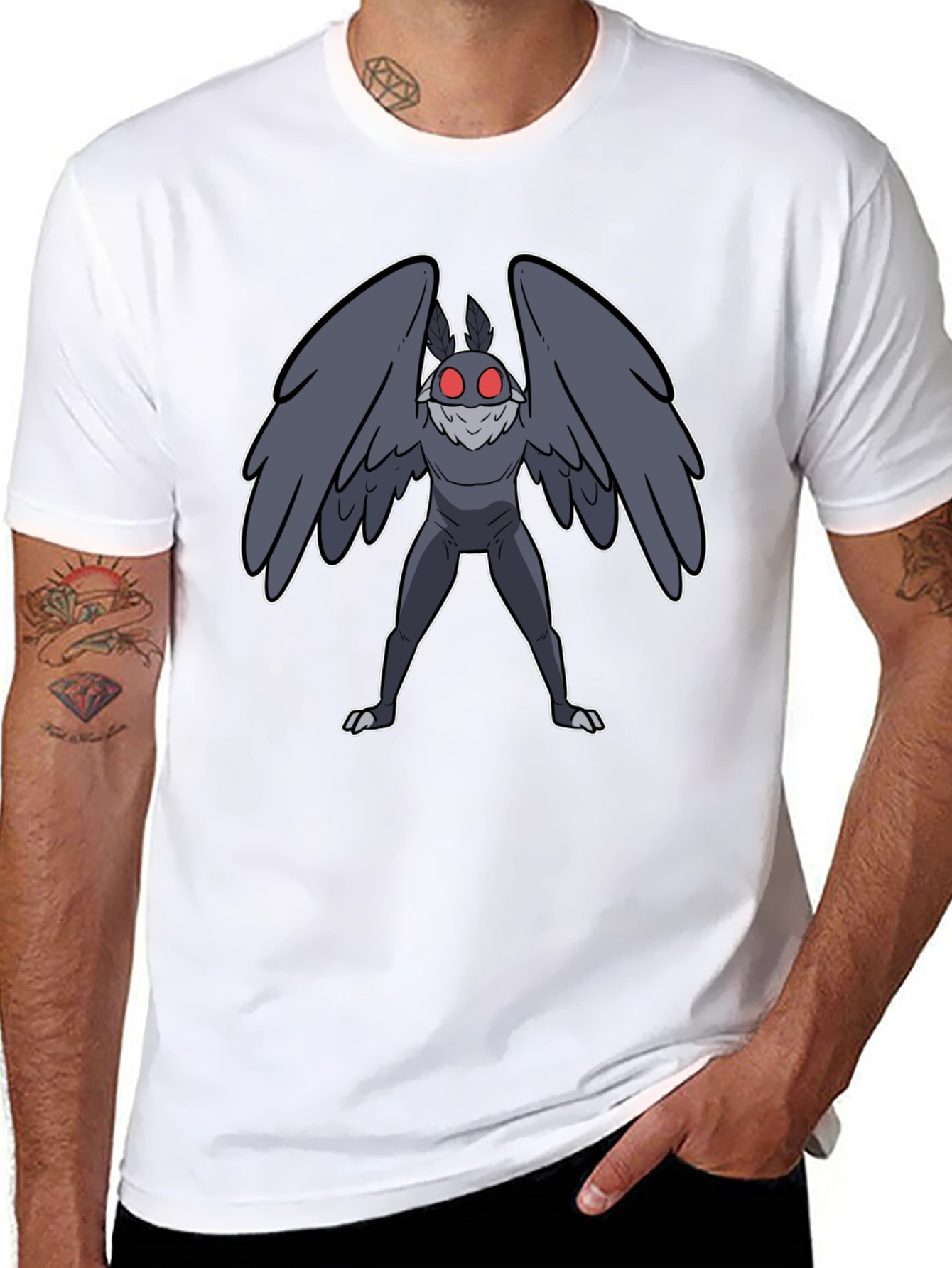 Mothman T-Shirt - Cryptid Design